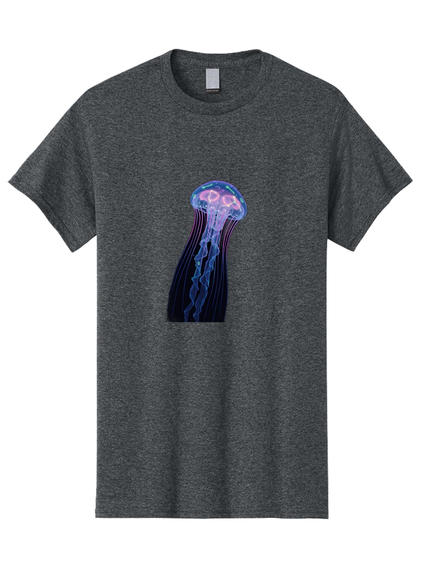 Jellyfish-7 Men'S Graphic Tee, 100% Cotton, Comfortable Casual Summer Wear, Machine Washable, Vintage Camera, Old Camera, Antique Camera, Black Camera, Classic Photography, Photography Equipment, Nostalgic Device, Film Camera, Camera Art Baj520 10