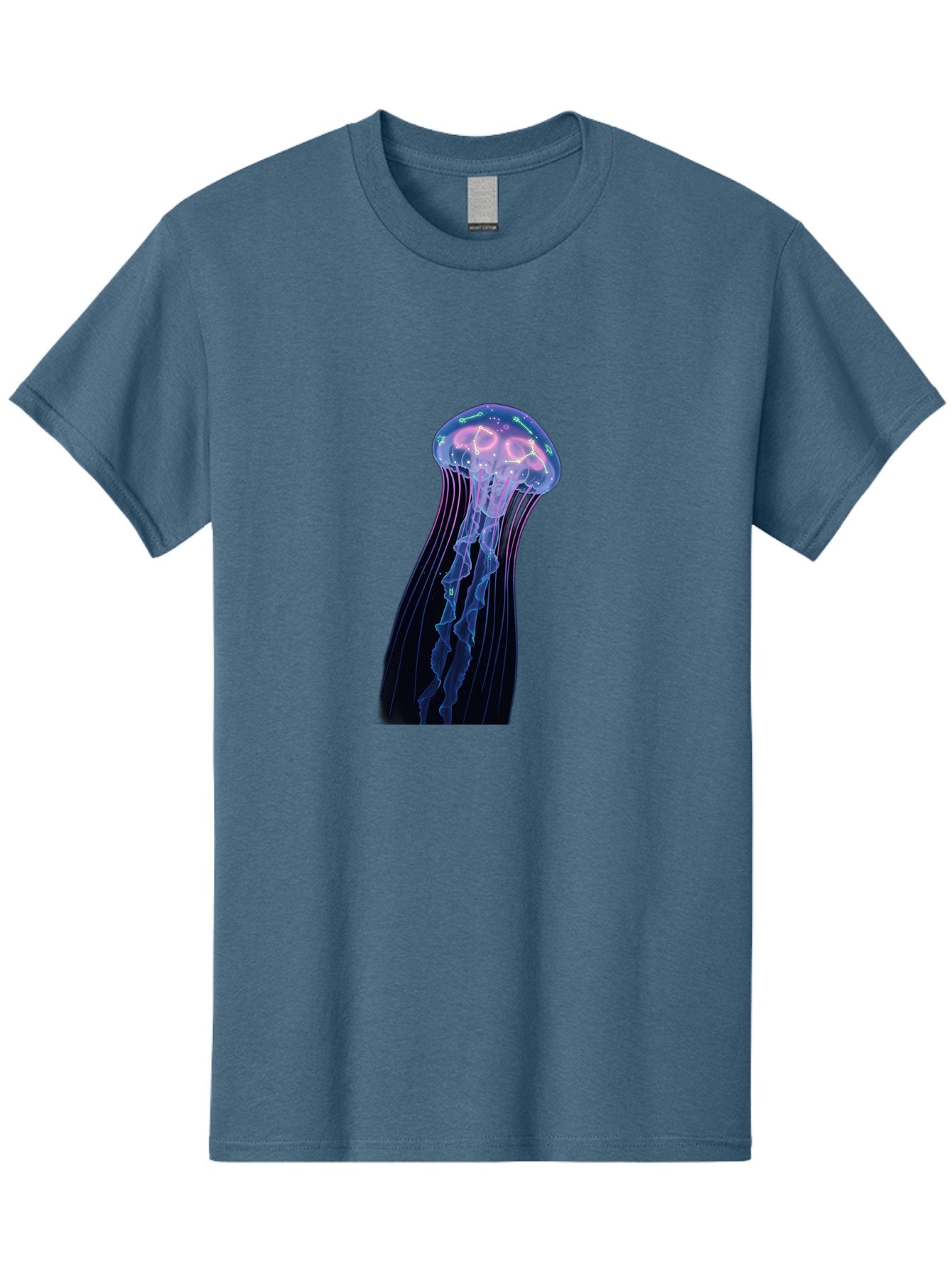Jellyfish-7 Men'S Graphic Tee, 100% Cotton, Comfortable Casual Summer Wear, Machine Washable, Vintage Camera, Old Camera, Antique Camera, Black Camera, Classic Photography, Photography Equipment, Nostalgic Device, Film Camera, Camera Art Baj520