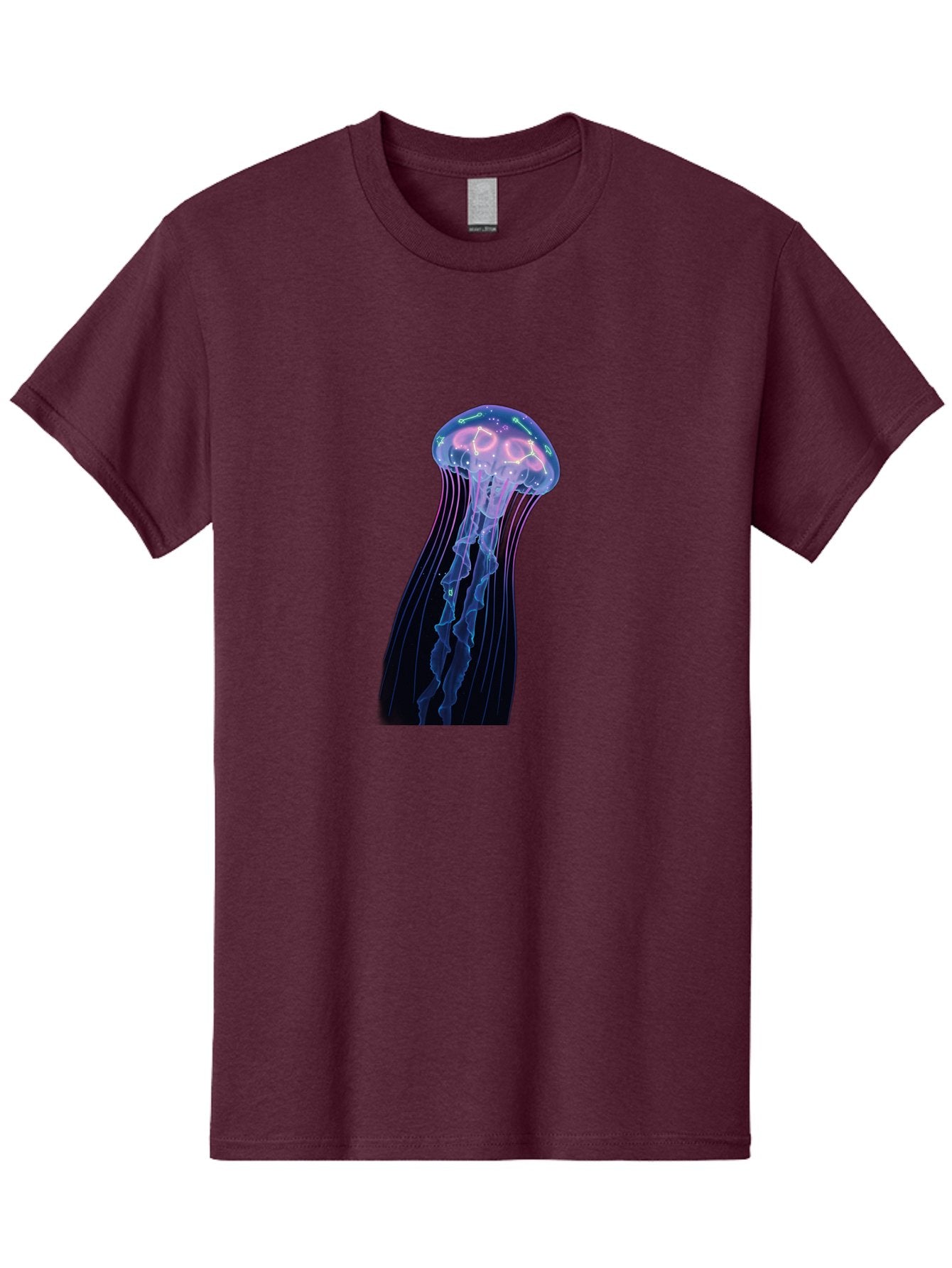 Jellyfish-7 Men'S Graphic Tee, 100% Cotton, Comfortable Casual Summer Wear, Machine Washable, Vintage Camera, Old Camera, Antique Camera, Black Camera, Classic Photography, Photography Equipment, Nostalgic Device, Film Camera, Camera Art Baj520 6