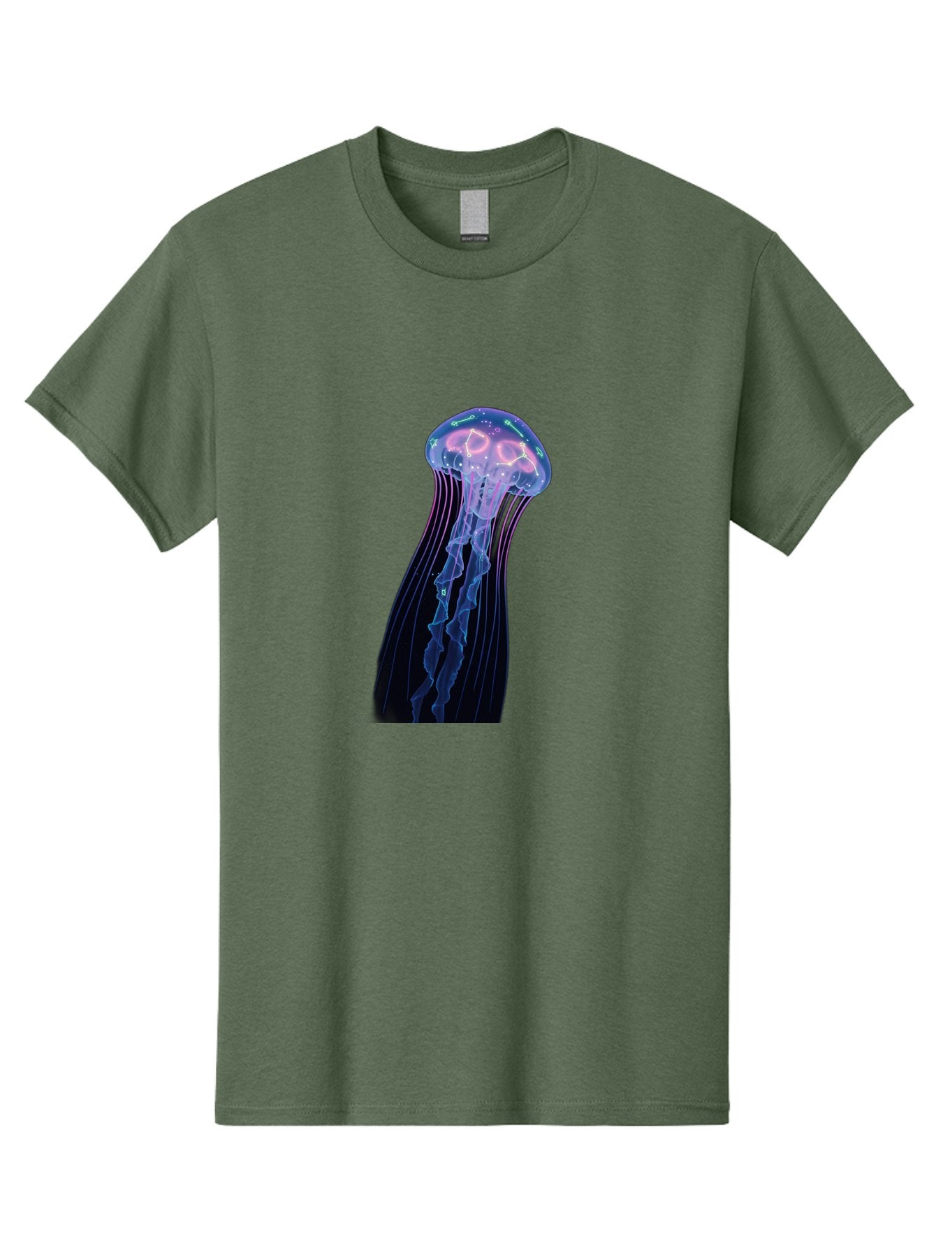 Jellyfish-7 Men'S Graphic Tee, 100% Cotton, Comfortable Casual Summer Wear, Machine Washable, Vintage Camera, Old Camera, Antique Camera, Black Camera, Classic Photography, Photography Equipment, Nostalgic Device, Film Camera, Camera Art Baj520 9