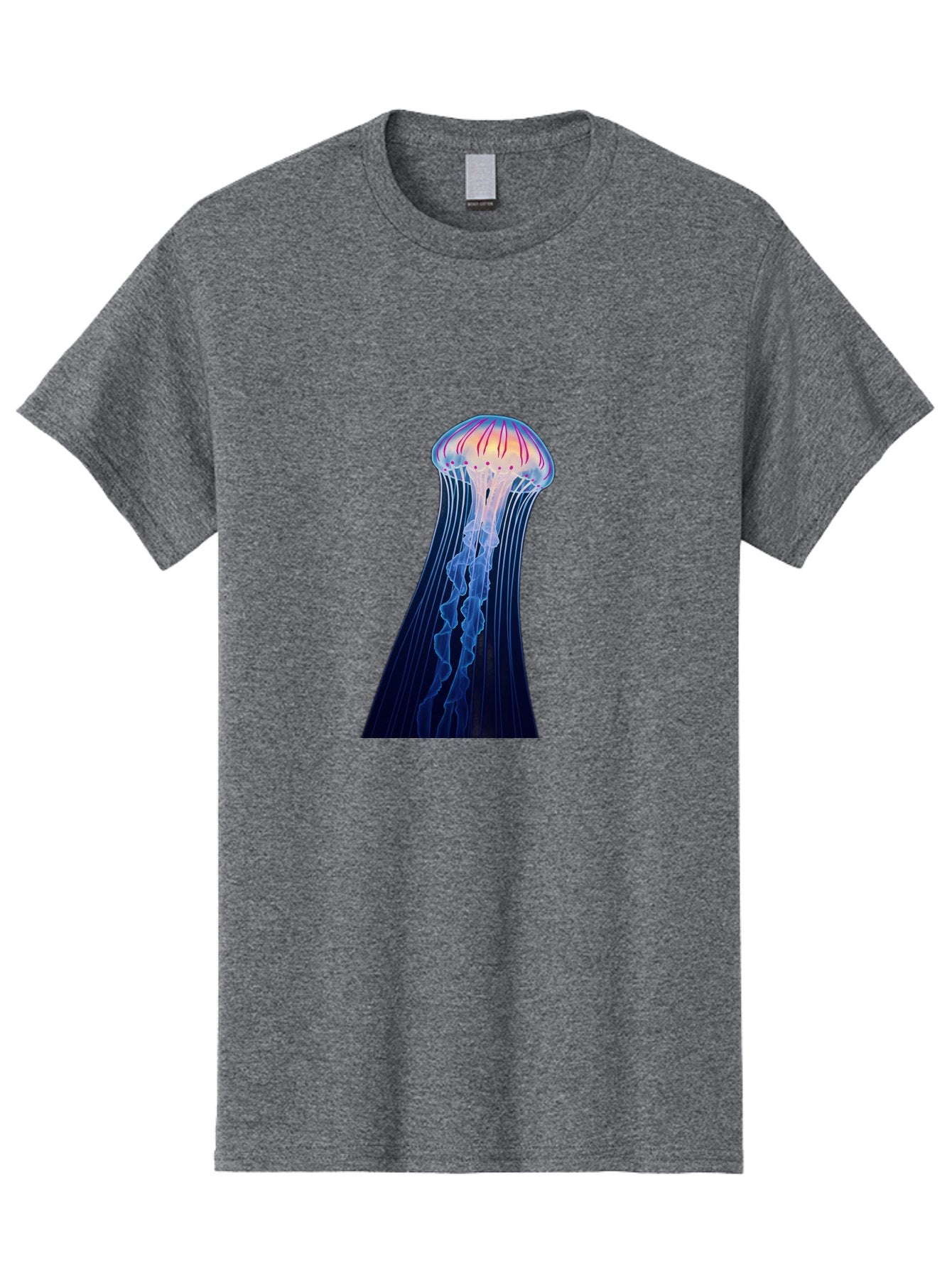 Jellyfish-Illustration Men'S Graphic Tee, 100% Cotton, Comfortable Casual Summer Wear, Machine Washable, Vintage Camera, Old Camera, Antique Camera, Black Camera, Classic Photography, Photography Equipment, Nostalgic Device, Film Camera, Baj524 13