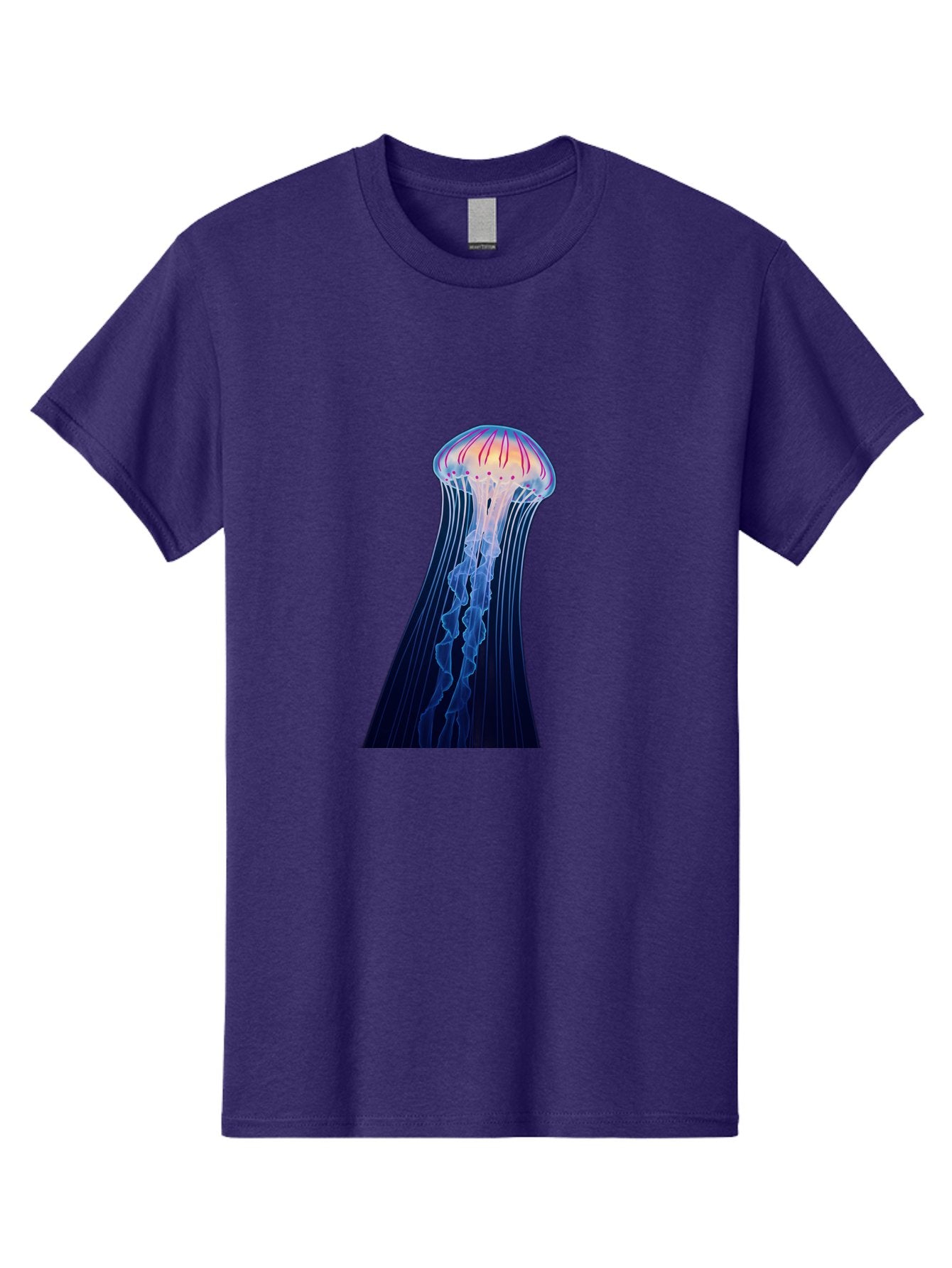 Jellyfish-Illustration Men'S Graphic Tee, 100% Cotton, Comfortable Casual Summer Wear, Machine Washable, Vintage Camera, Old Camera, Antique Camera, Black Camera, Classic Photography, Photography Equipment, Nostalgic Device, Film Camera, Baj524 15