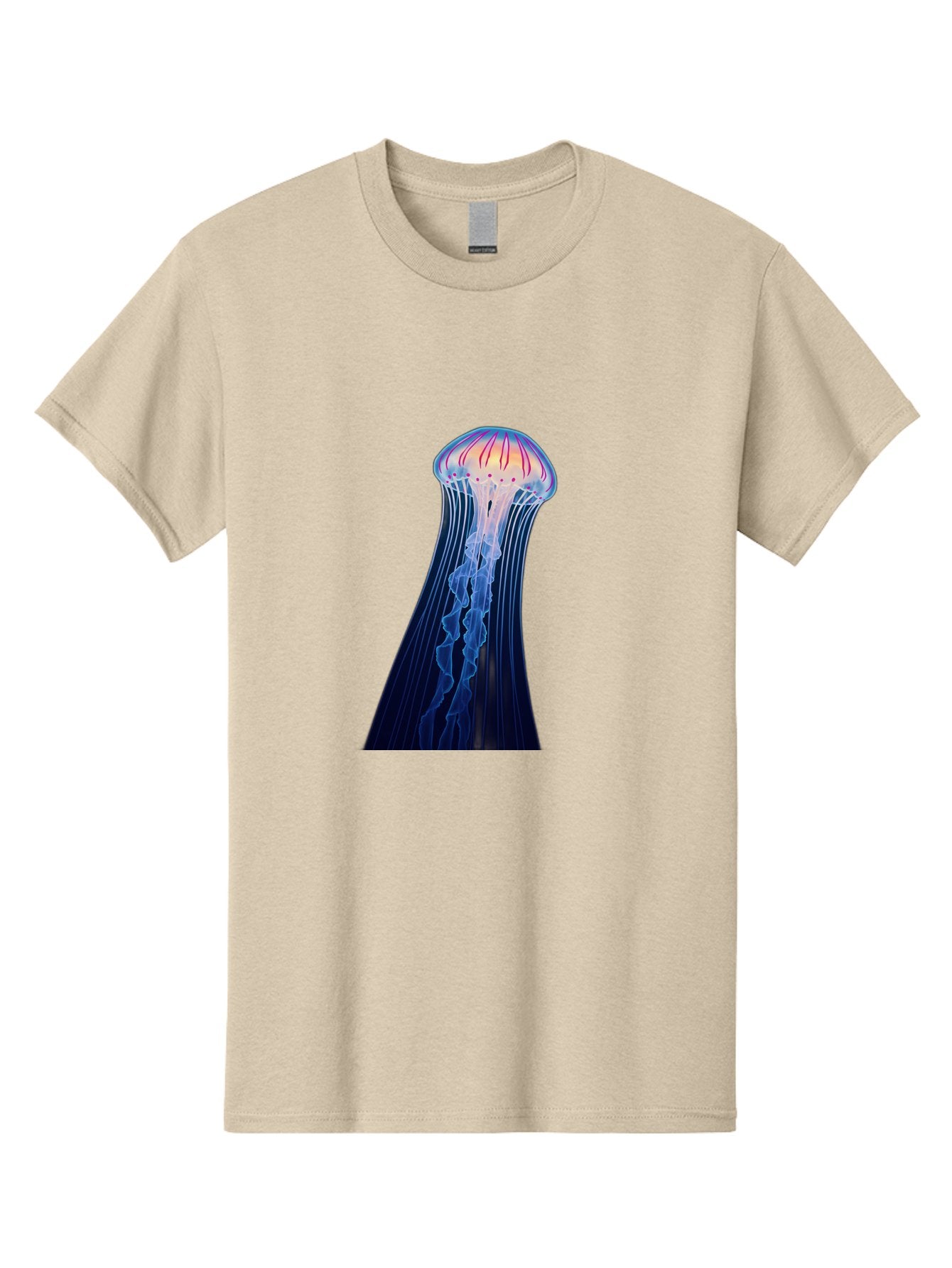 Jellyfish-Illustration Men'S Graphic Tee, 100% Cotton, Comfortable Casual Summer Wear, Machine Washable, Vintage Camera, Old Camera, Antique Camera, Black Camera, Classic Photography, Photography Equipment, Nostalgic Device, Film Camera, Baj524 8