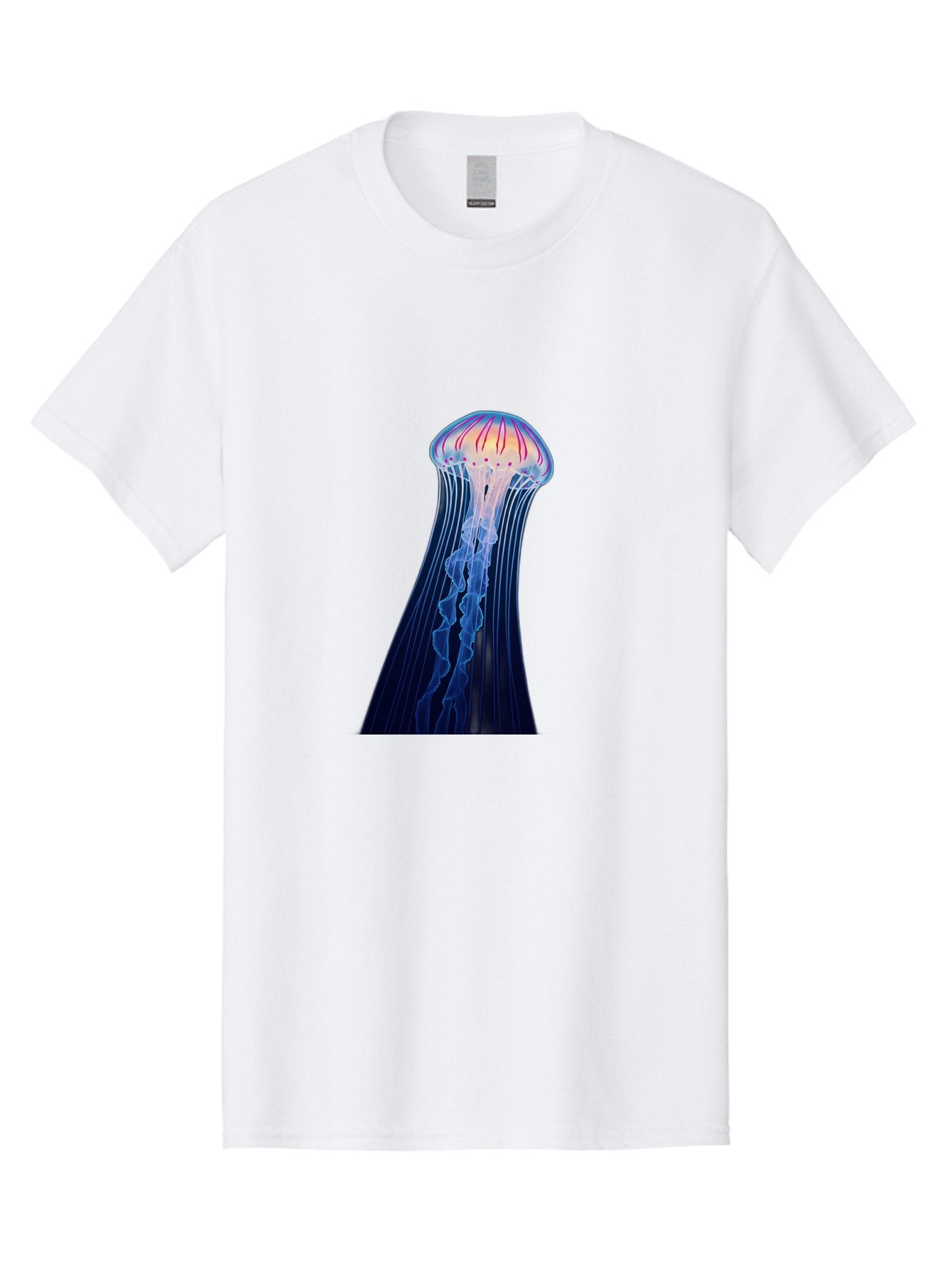 Jellyfish-Illustration Men'S Graphic Tee, 100% Cotton, Comfortable Casual Summer Wear, Machine Washable, Vintage Camera, Old Camera, Antique Camera, Black Camera, Classic Photography, Photography Equipment, Nostalgic Device, Film Camera, Baj524 5