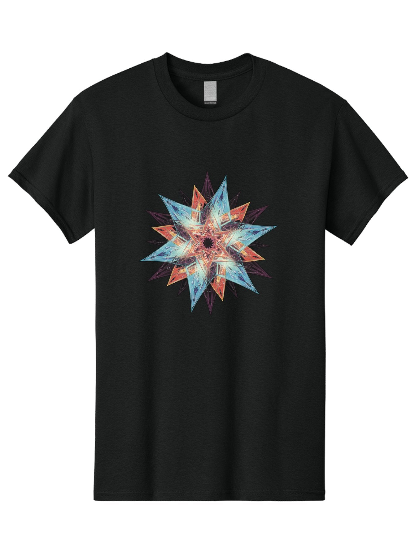 Kaleidoscope-Star Men'S Graphic Tee, 100% Cotton, Comfortable Casual Summer Wear, Machine Washable, Vintage Camera, Old Camera, Antique Camera, Black Camera, Classic Photography, Photography Equipment, Nostalgic Device, Film Camera, Camera Art Baj530 12
