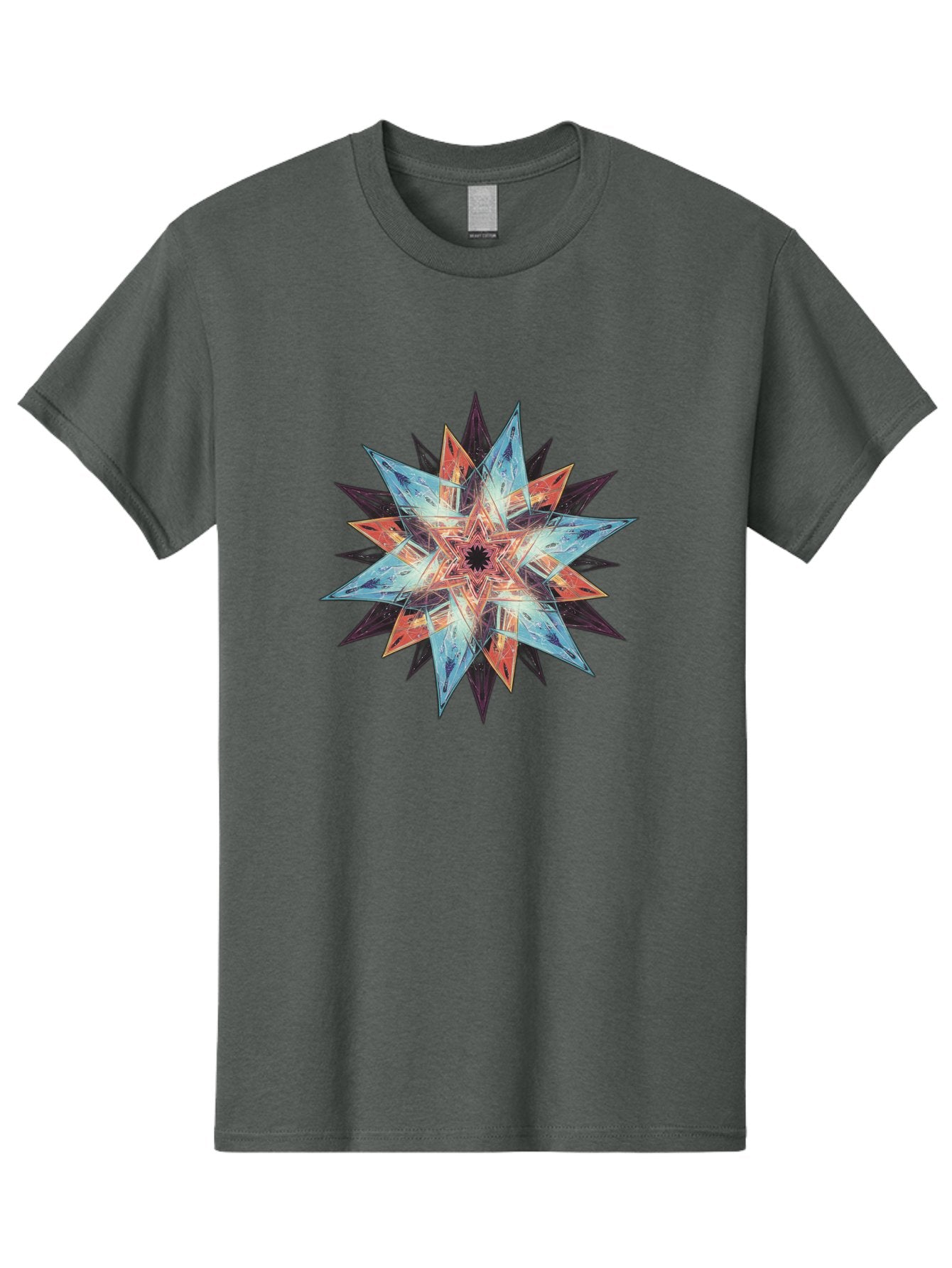 Kaleidoscope-Star Men'S Graphic Tee, 100% Cotton, Comfortable Casual Summer Wear, Machine Washable, Vintage Camera, Old Camera, Antique Camera, Black Camera, Classic Photography, Photography Equipment, Nostalgic Device, Film Camera, Camera Art Baj530 8