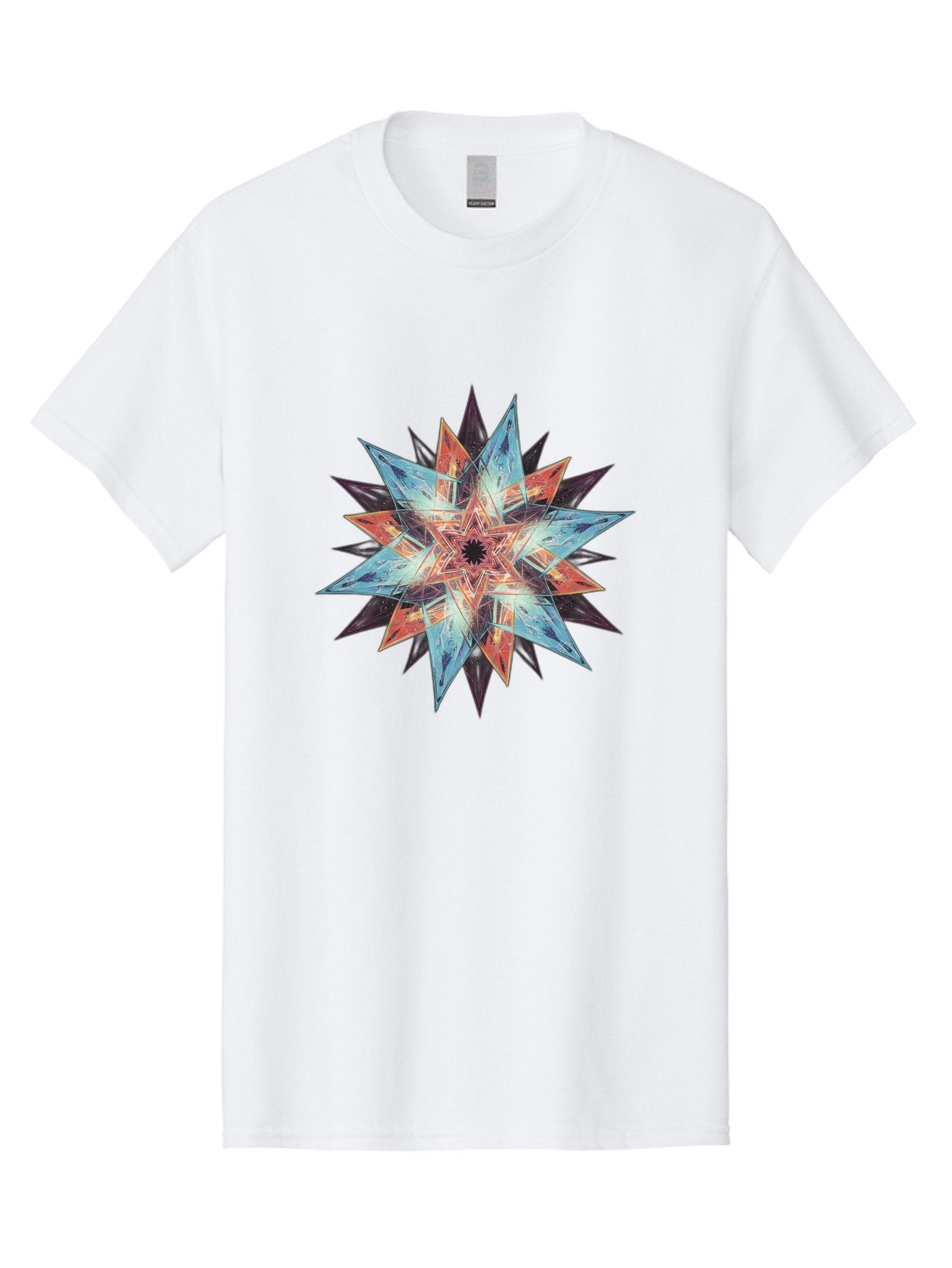 Kaleidoscope-Star Men'S Graphic Tee, 100% Cotton, Comfortable Casual Summer Wear, Machine Washable, Vintage Camera, Old Camera, Antique Camera, Black Camera, Classic Photography, Photography Equipment, Nostalgic Device, Film Camera, Camera Art Baj530 5