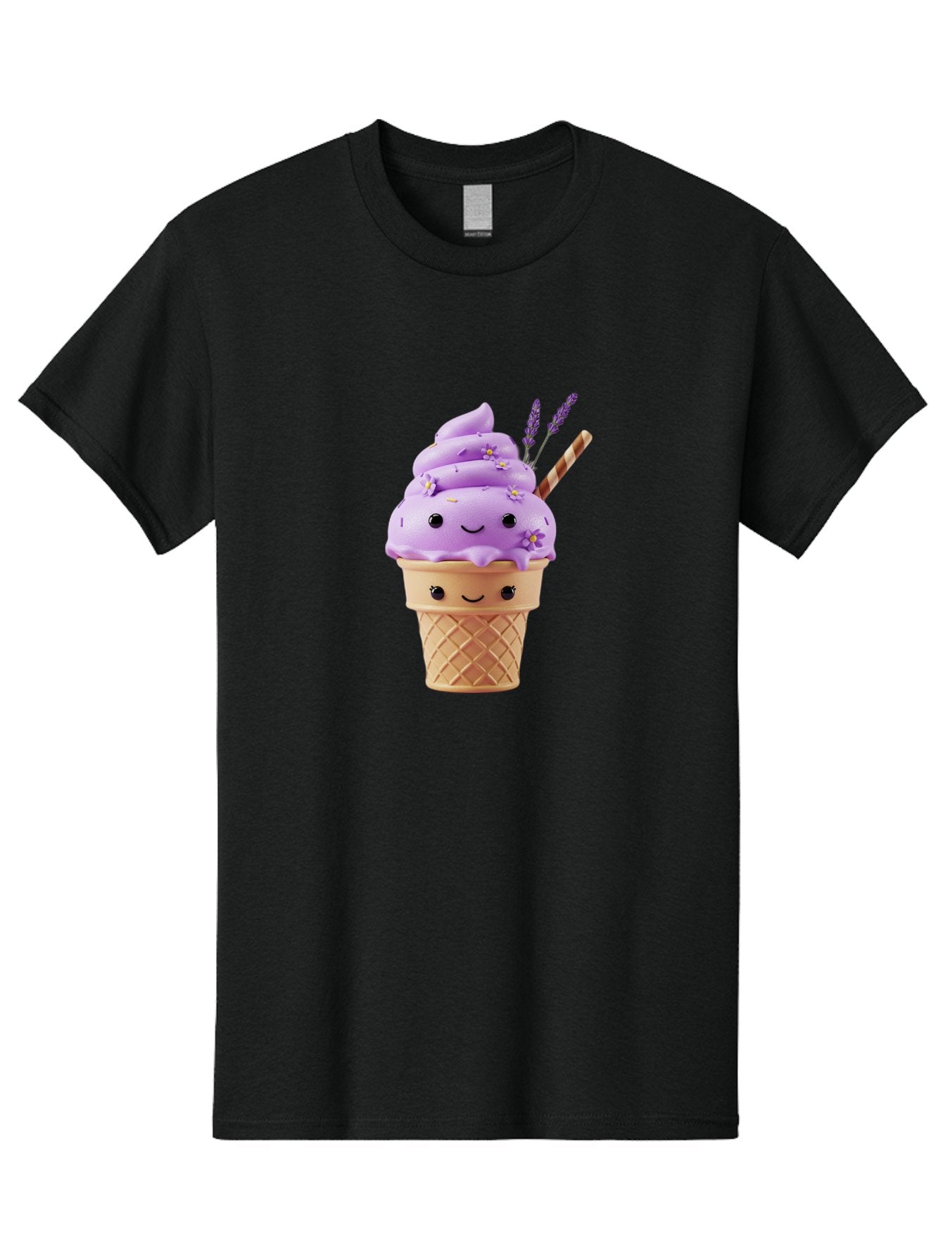 Lavender-Ice-Cream Men'S Graphic Tee, 100% Cotton, Comfortable Casual Summer Wear, Machine Washable, Vintage Camera, Old Camera, Antique Camera, Black Camera, Classic Photography, Photography Equipment, Nostalgic Device, Film Camera, Baj561 3