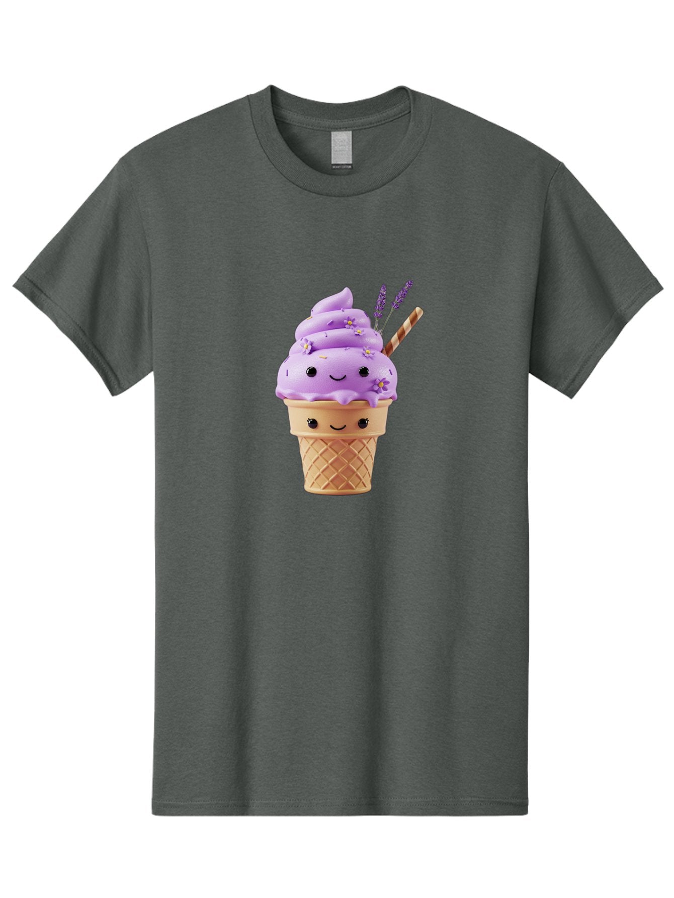 Lavender-Ice-Cream Men'S Graphic Tee, 100% Cotton, Comfortable Casual Summer Wear, Machine Washable, Vintage Camera, Old Camera, Antique Camera, Black Camera, Classic Photography, Photography Equipment, Nostalgic Device, Film Camera, Baj561