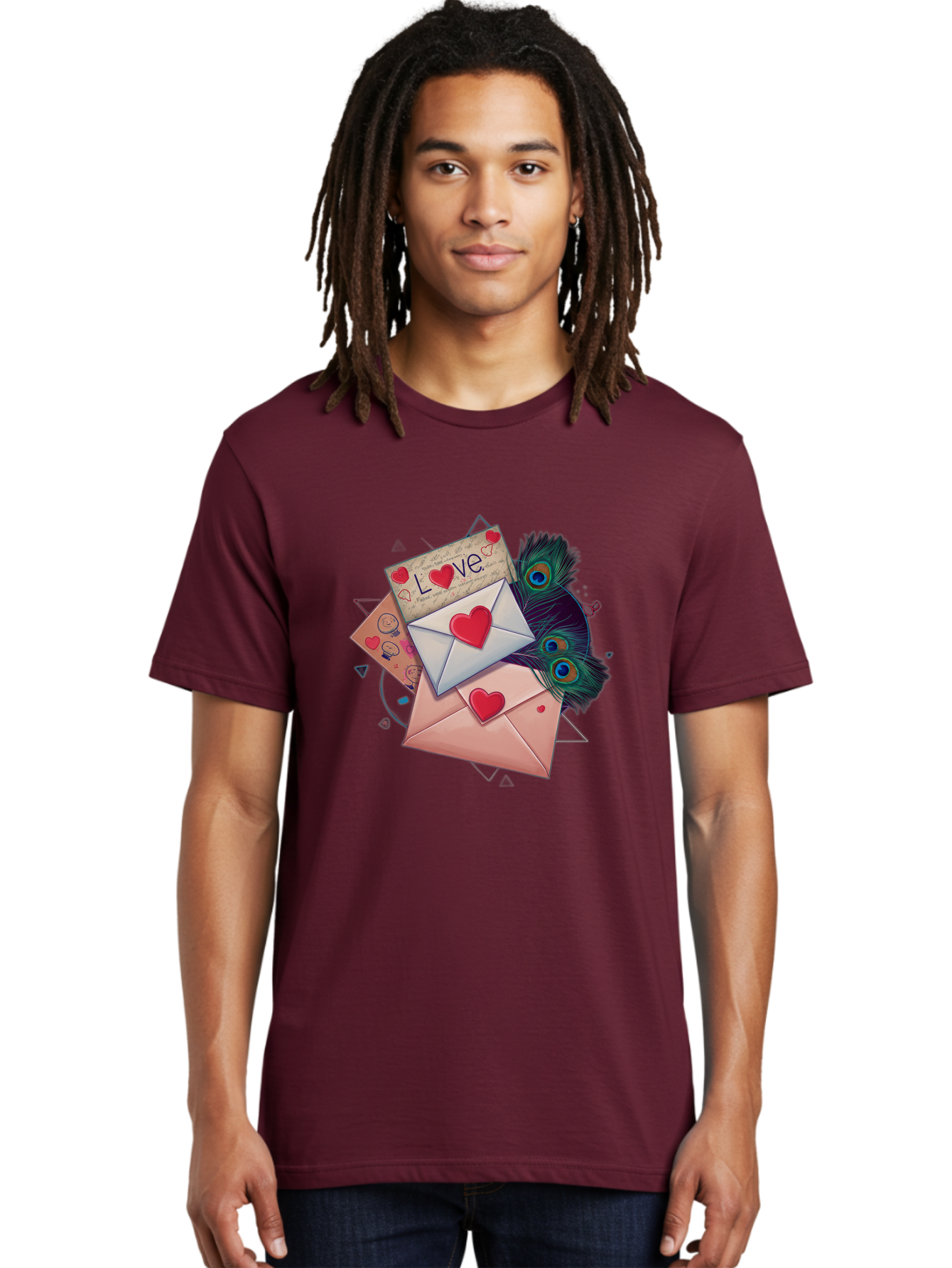 Love-Letters-1 Men'S Graphic Tee, 100% Cotton, Comfortable Casual Summer Wear, Machine Washable, Vintage Camera, Old Camera, Antique Camera, Black Camera, Classic Photography, Photography Equipment, Nostalgic Device, Film Camera, Camera Art Baj568 28