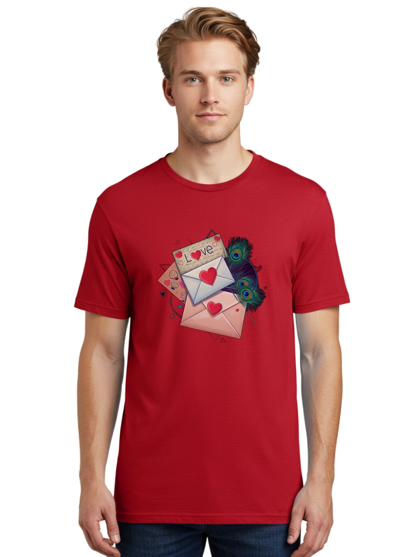 Love-Letters-1 Men'S Graphic Tee, 100% Cotton, Comfortable Casual Summer Wear, Machine Washable, Vintage Camera, Old Camera, Antique Camera, Black Camera, Classic Photography, Photography Equipment, Nostalgic Device, Film Camera, Camera Art Baj568 23