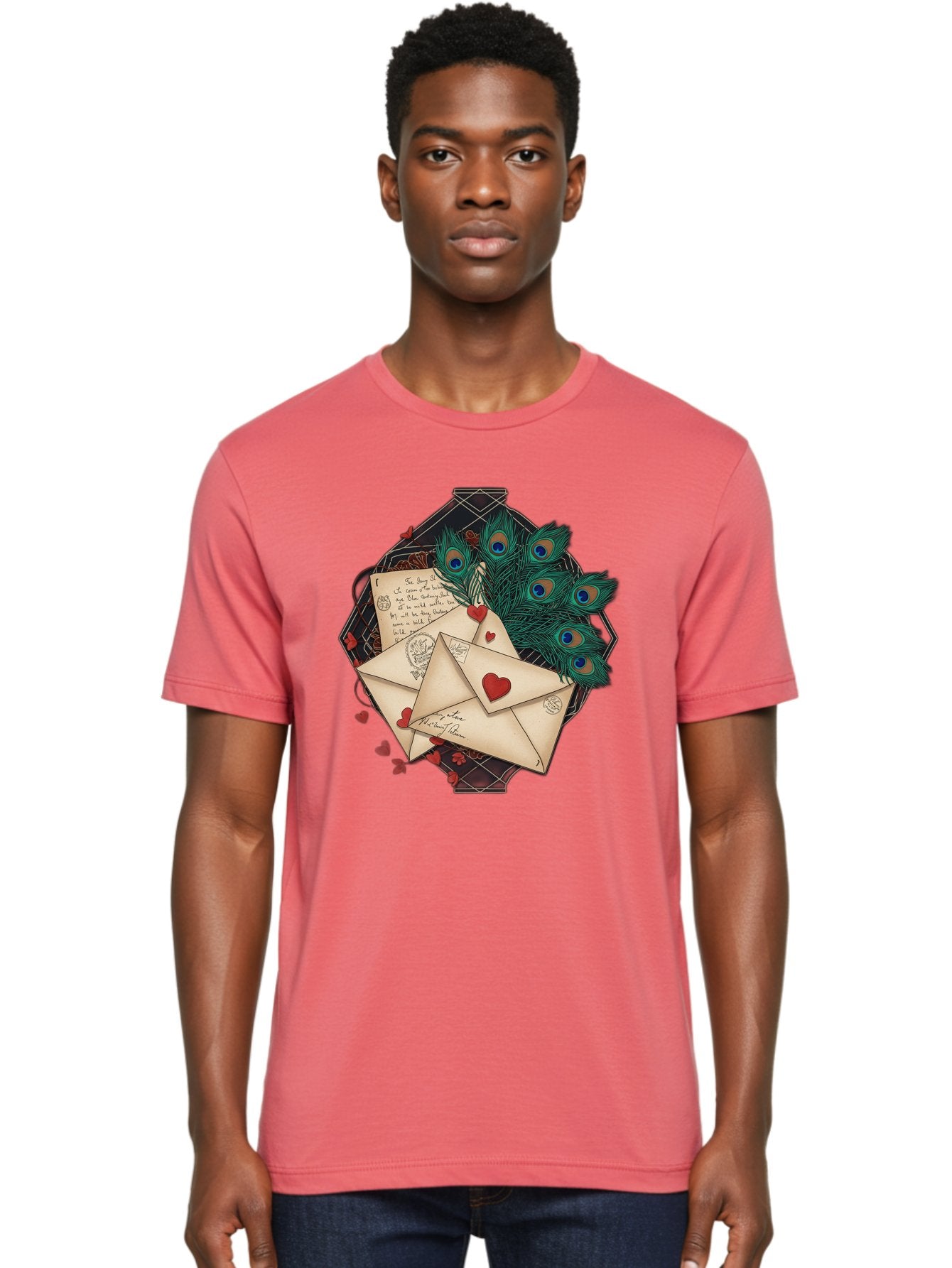 Love-Letters-2 Men'S Graphic Tee, 100% Cotton, Comfortable Casual Summer Wear, Machine Washable, Vintage Camera, Old Camera, Antique Camera, Black Camera, Classic Photography, Photography Equipment, Nostalgic Device, Film Camera, Camera Art Baj569 19