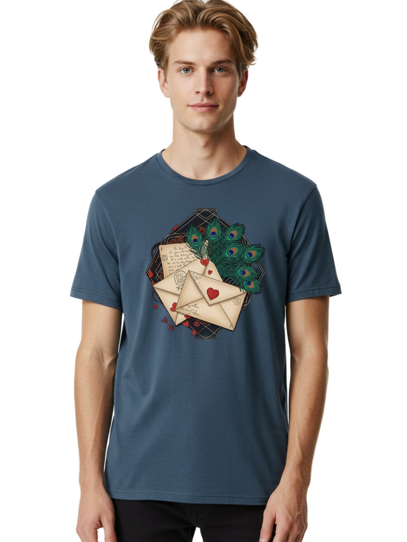 Love-Letters-2 Men'S Graphic Tee, 100% Cotton, Comfortable Casual Summer Wear, Machine Washable, Vintage Camera, Old Camera, Antique Camera, Black Camera, Classic Photography, Photography Equipment, Nostalgic Device, Film Camera, Camera Art Baj569 20