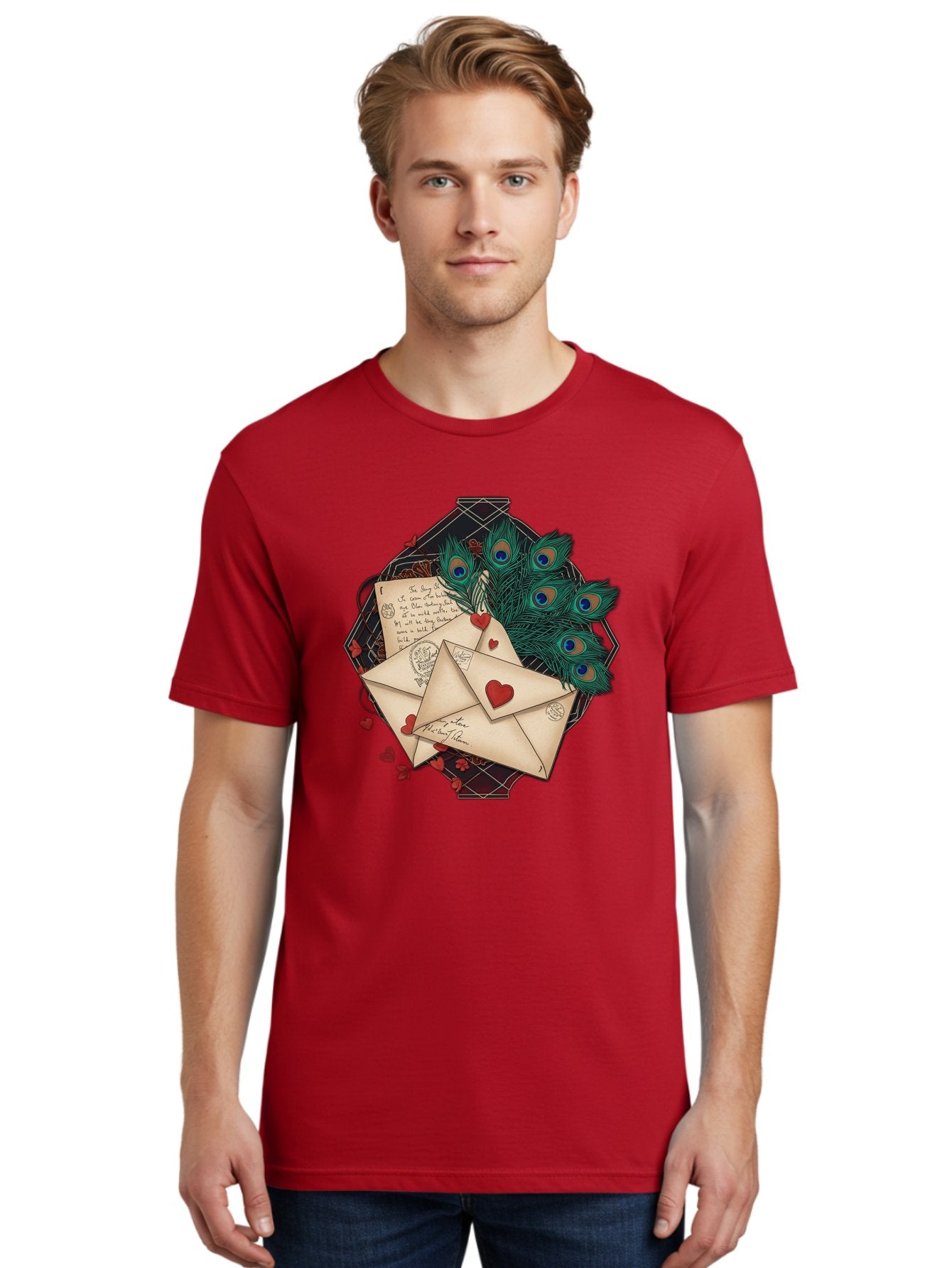 Love-Letters-2 Men'S Graphic Tee, 100% Cotton, Comfortable Casual Summer Wear, Machine Washable, Vintage Camera, Old Camera, Antique Camera, Black Camera, Classic Photography, Photography Equipment, Nostalgic Device, Film Camera, Camera Art Baj569 22