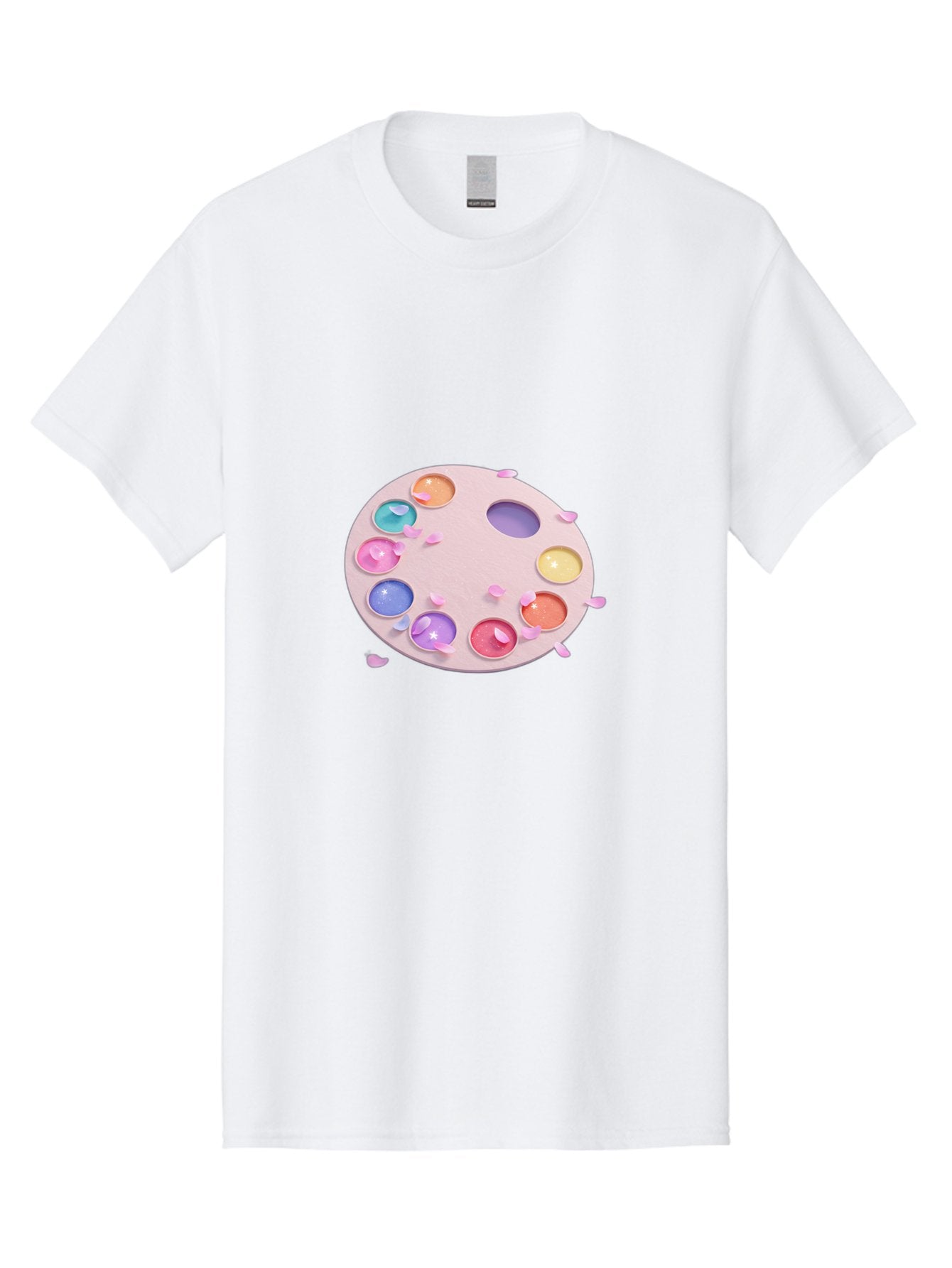 Makeup-Palette Men'S Graphic Tee, 100% Cotton, Comfortable Casual Summer Wear, Machine Washable, Vintage Camera, Old Camera, Antique Camera, Black Camera, Classic Photography, Photography Equipment, Nostalgic Device, Film Camera, Camera Art Baj572