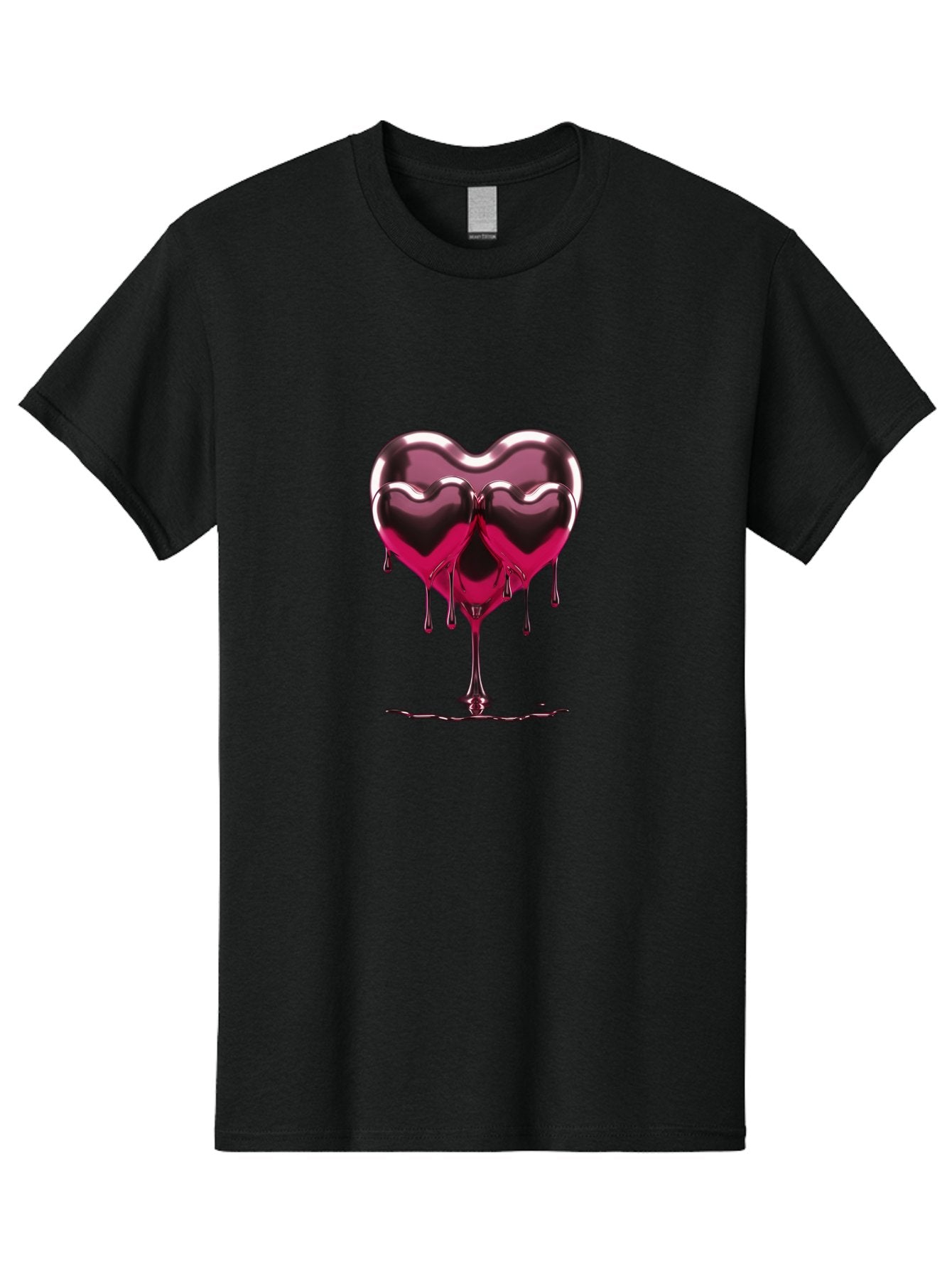 Melting-Heart-10 Men'S Graphic Tee, 100% Cotton, Comfortable Casual Summer Wear, Machine Washable, Vintage Camera, Old Camera, Antique Camera, Black Camera, Classic Photography, Photography Equipment, Nostalgic Device, Film Camera, Camera Art Baj575 10