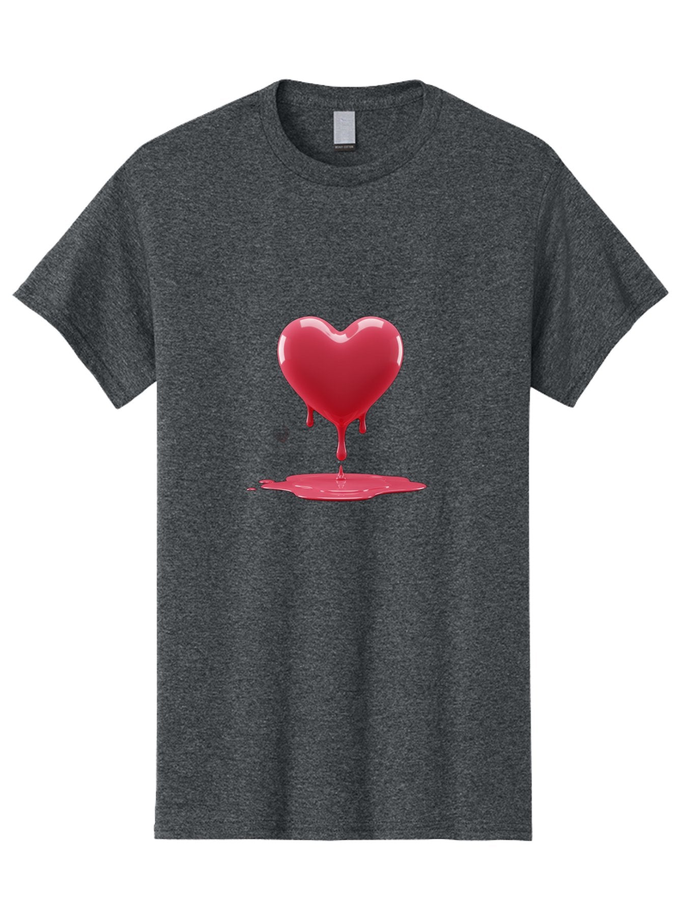 Melting-Heart-12 Men'S Graphic Tee, 100% Cotton, Comfortable Casual Summer Wear, Machine Washable, Vintage Camera, Old Camera, Antique Camera, Black Camera, Classic Photography, Photography Equipment, Nostalgic Device, Film Camera, Camera Art Baj577 6