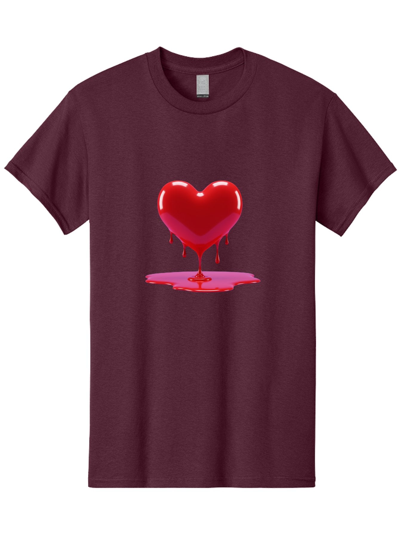 Melting-Heart-14 Men'S Graphic Tee, 100% Cotton, Comfortable Casual Summer Wear, Machine Washable, Vintage Camera, Old Camera, Antique Camera, Black Camera, Classic Photography, Photography Equipment, Nostalgic Device, Film Camera, Camera Art Baj579