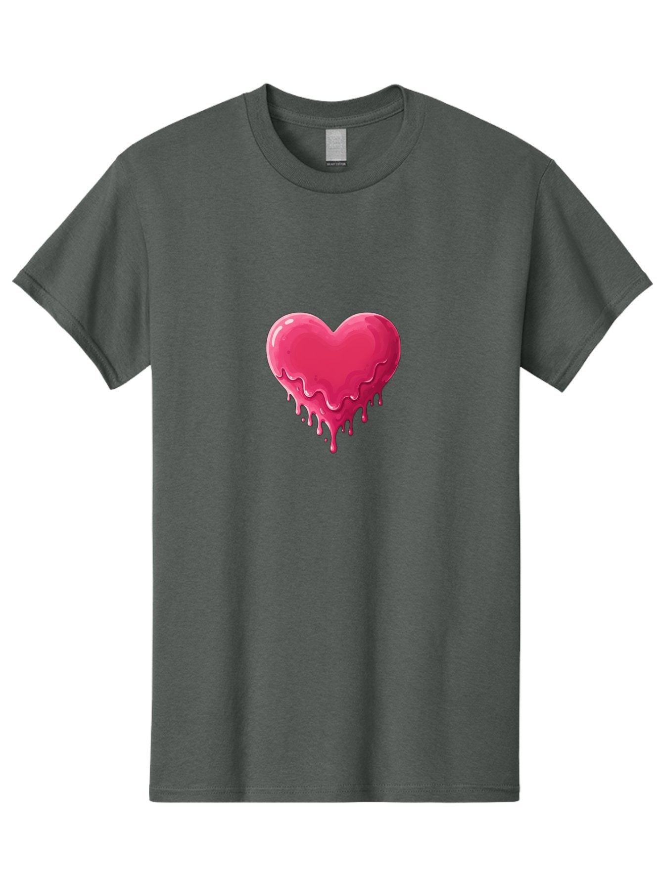 Melting-Heart-2 Men'S Graphic Tee, 100% Cotton, Comfortable Casual Summer Wear, Machine Washable, Vintage Camera, Old Camera, Antique Camera, Black Camera, Classic Photography, Photography Equipment, Nostalgic Device, Film Camera, Camera Art Baj580 4