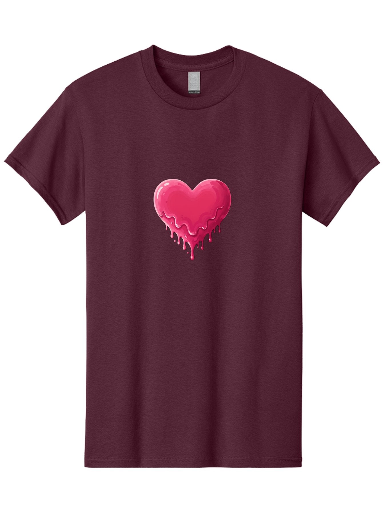 Melting-Heart-2 Men'S Graphic Tee, 100% Cotton, Comfortable Casual Summer Wear, Machine Washable, Vintage Camera, Old Camera, Antique Camera, Black Camera, Classic Photography, Photography Equipment, Nostalgic Device, Film Camera, Camera Art Baj580 11