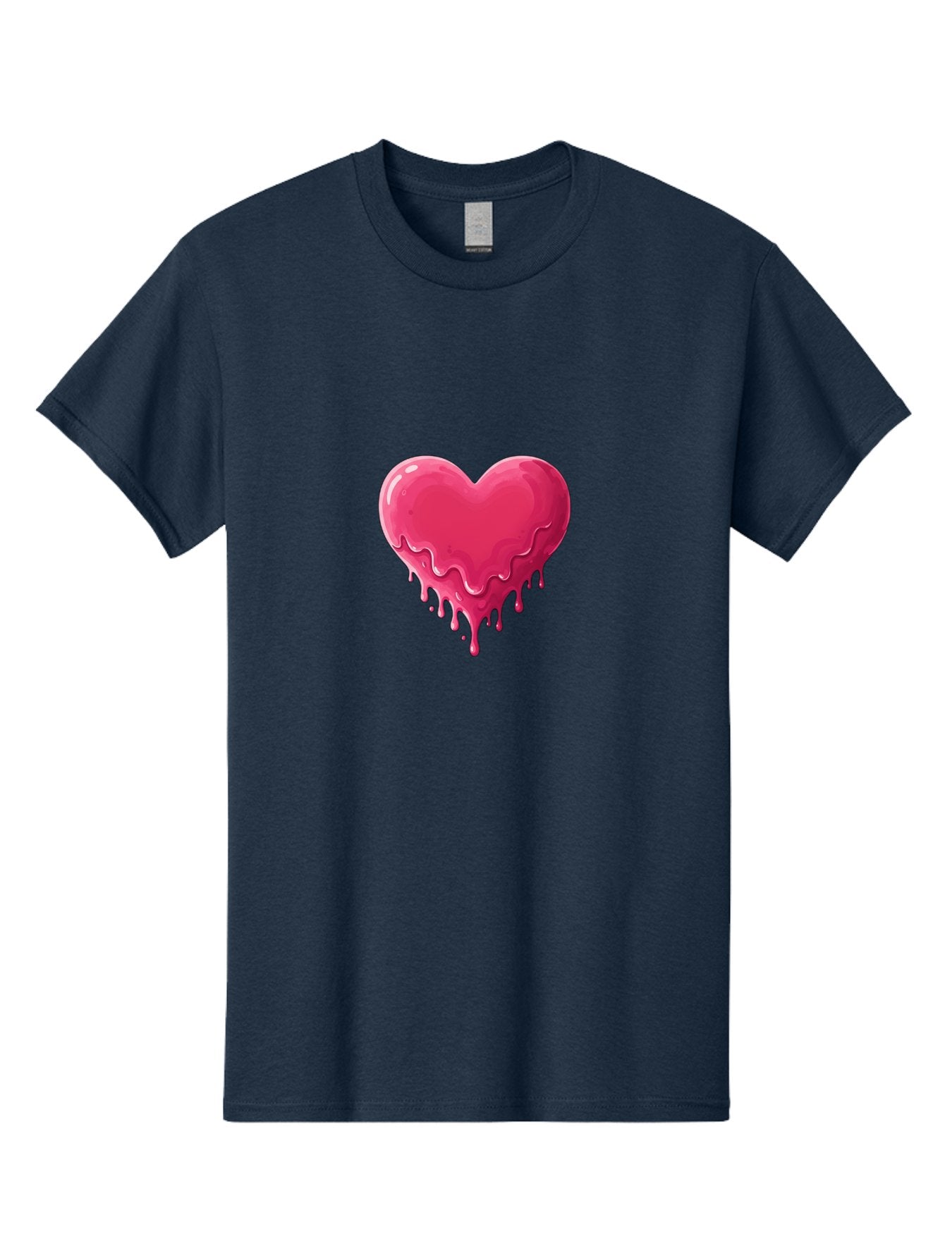Melting-Heart-2 Men'S Graphic Tee, 100% Cotton, Comfortable Casual Summer Wear, Machine Washable, Vintage Camera, Old Camera, Antique Camera, Black Camera, Classic Photography, Photography Equipment, Nostalgic Device, Film Camera, Camera Art Baj580 15