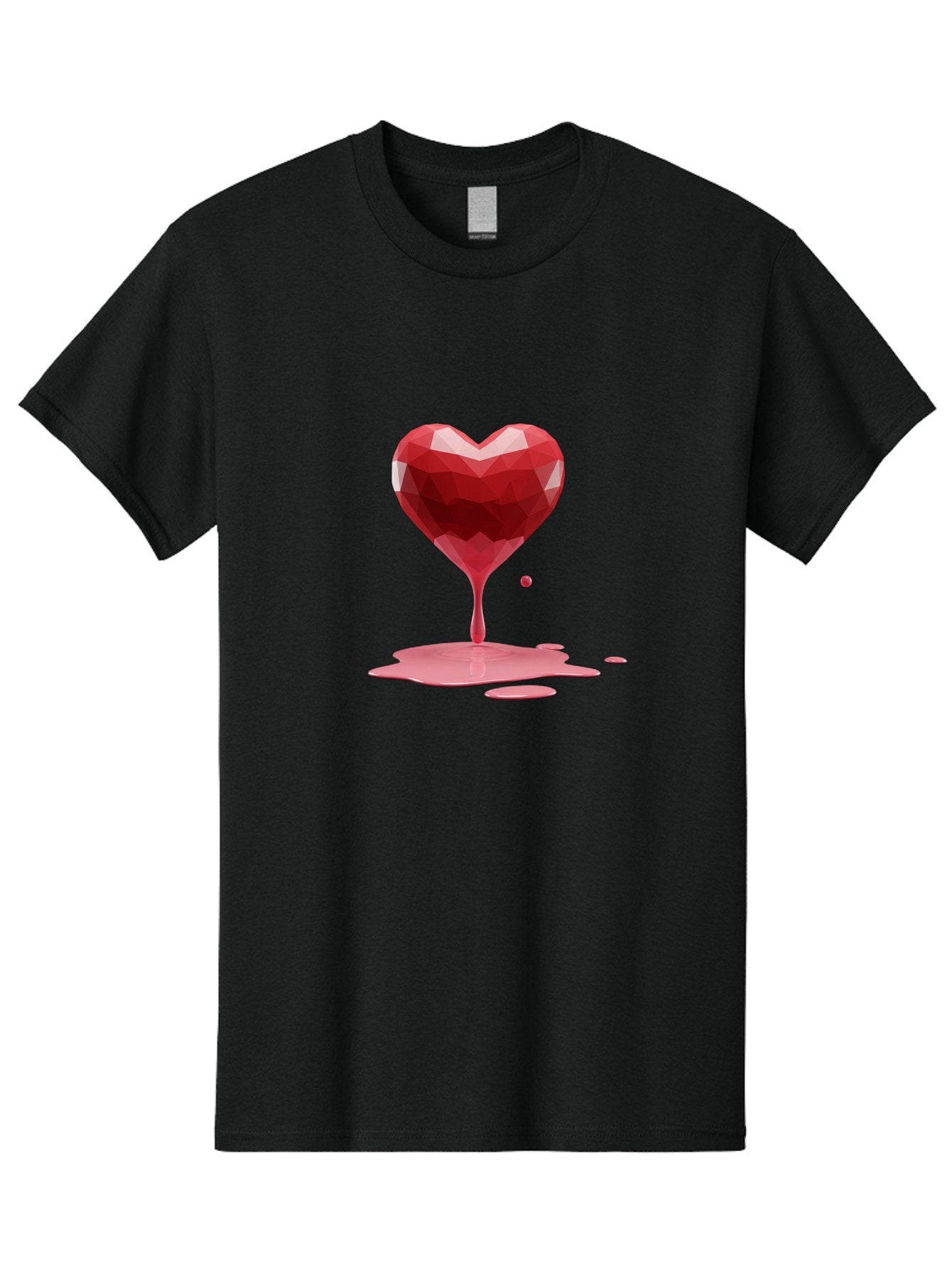 Melting-Heart-4 Men'S Graphic Tee, 100% Cotton, Comfortable Casual Summer Wear, Machine Washable, Vintage Camera, Old Camera, Antique Camera, Black Camera, Classic Photography, Photography Equipment, Nostalgic Device, Film Camera, Camera Art Baj582 6