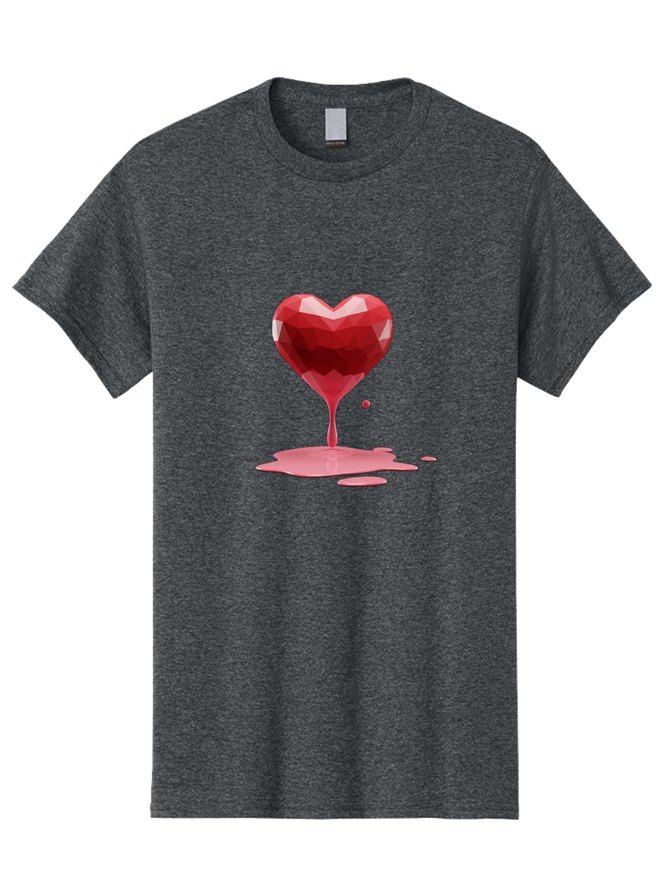 Melting-Heart-4 Men'S Graphic Tee, 100% Cotton, Comfortable Casual Summer Wear, Machine Washable, Vintage Camera, Old Camera, Antique Camera, Black Camera, Classic Photography, Photography Equipment, Nostalgic Device, Film Camera, Camera Art Baj582 13