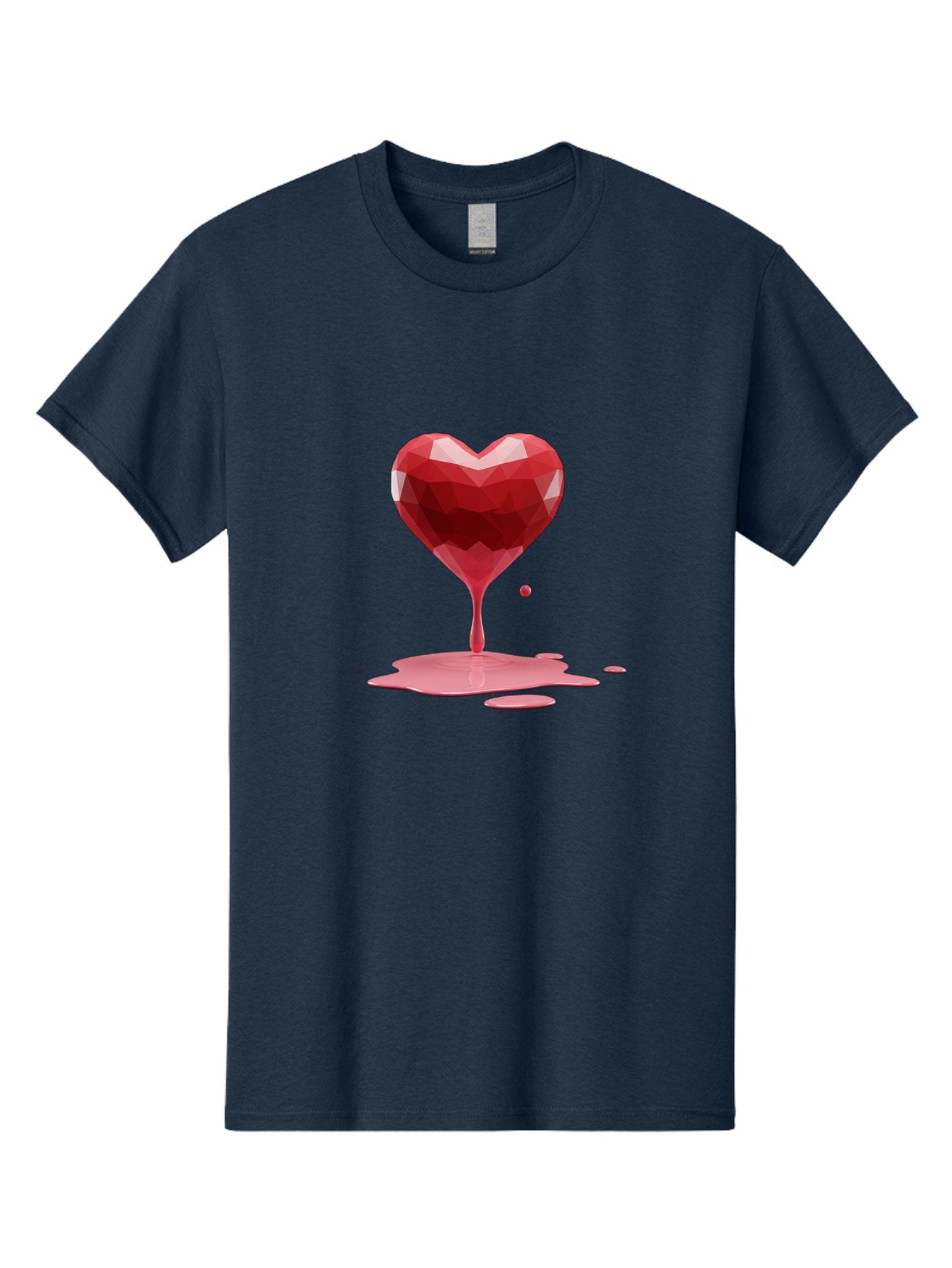 Melting-Heart-4 Men'S Graphic Tee, 100% Cotton, Comfortable Casual Summer Wear, Machine Washable, Vintage Camera, Old Camera, Antique Camera, Black Camera, Classic Photography, Photography Equipment, Nostalgic Device, Film Camera, Camera Art Baj582 3