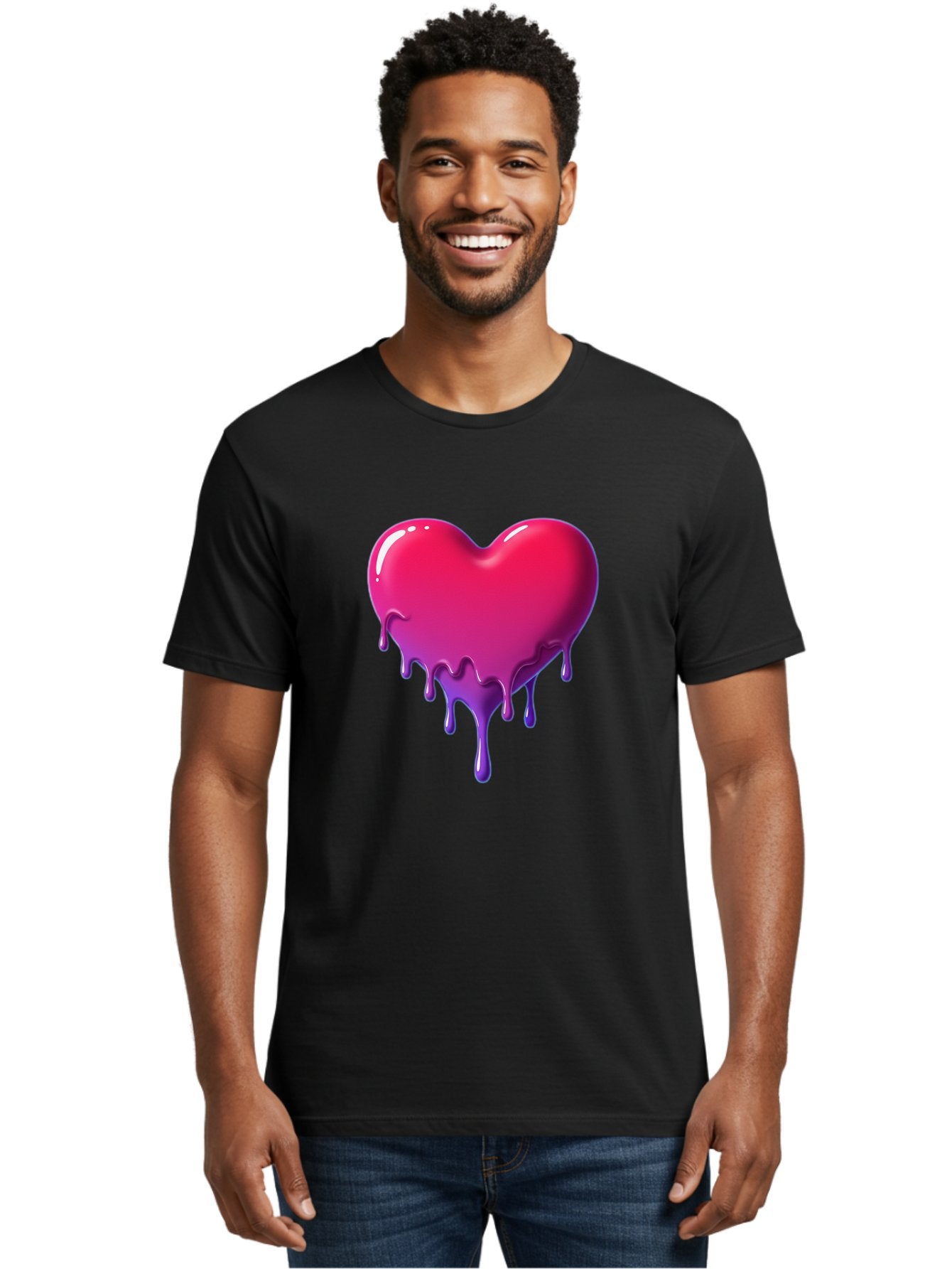 Melting-Heart-5 Men'S Graphic Tee, 100% Cotton, Comfortable Casual Summer Wear, Machine Washable, Vintage Camera, Old Camera, Antique Camera, Black Camera, Classic Photography, Photography Equipment, Nostalgic Device, Film Camera, Camera Art Baj583 17
