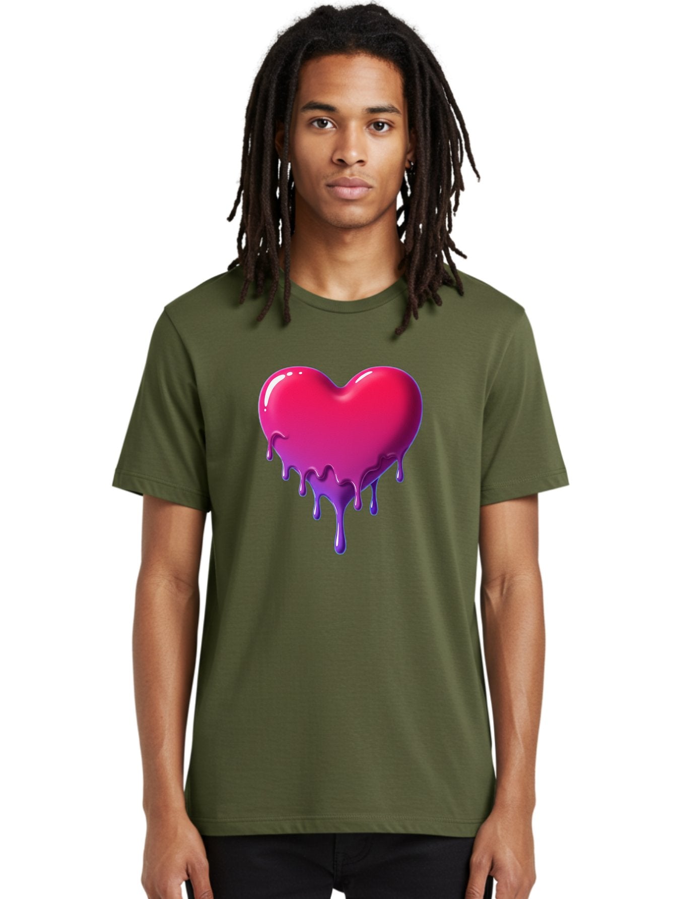 Melting-Heart-5 Men'S Graphic Tee, 100% Cotton, Comfortable Casual Summer Wear, Machine Washable, Vintage Camera, Old Camera, Antique Camera, Black Camera, Classic Photography, Photography Equipment, Nostalgic Device, Film Camera, Camera Art Baj583 30