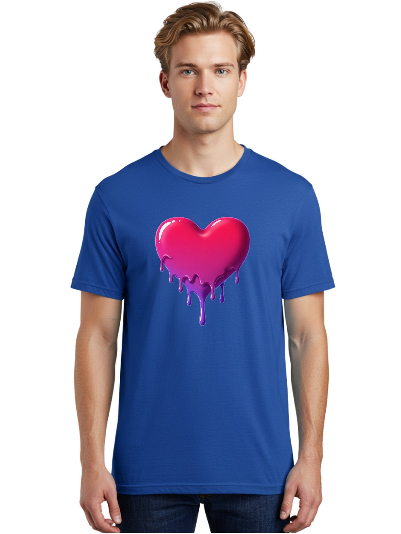 Melting-Heart-5 Men'S Graphic Tee, 100% Cotton, Comfortable Casual Summer Wear, Machine Washable, Vintage Camera, Old Camera, Antique Camera, Black Camera, Classic Photography, Photography Equipment, Nostalgic Device, Film Camera, Camera Art Baj583 28