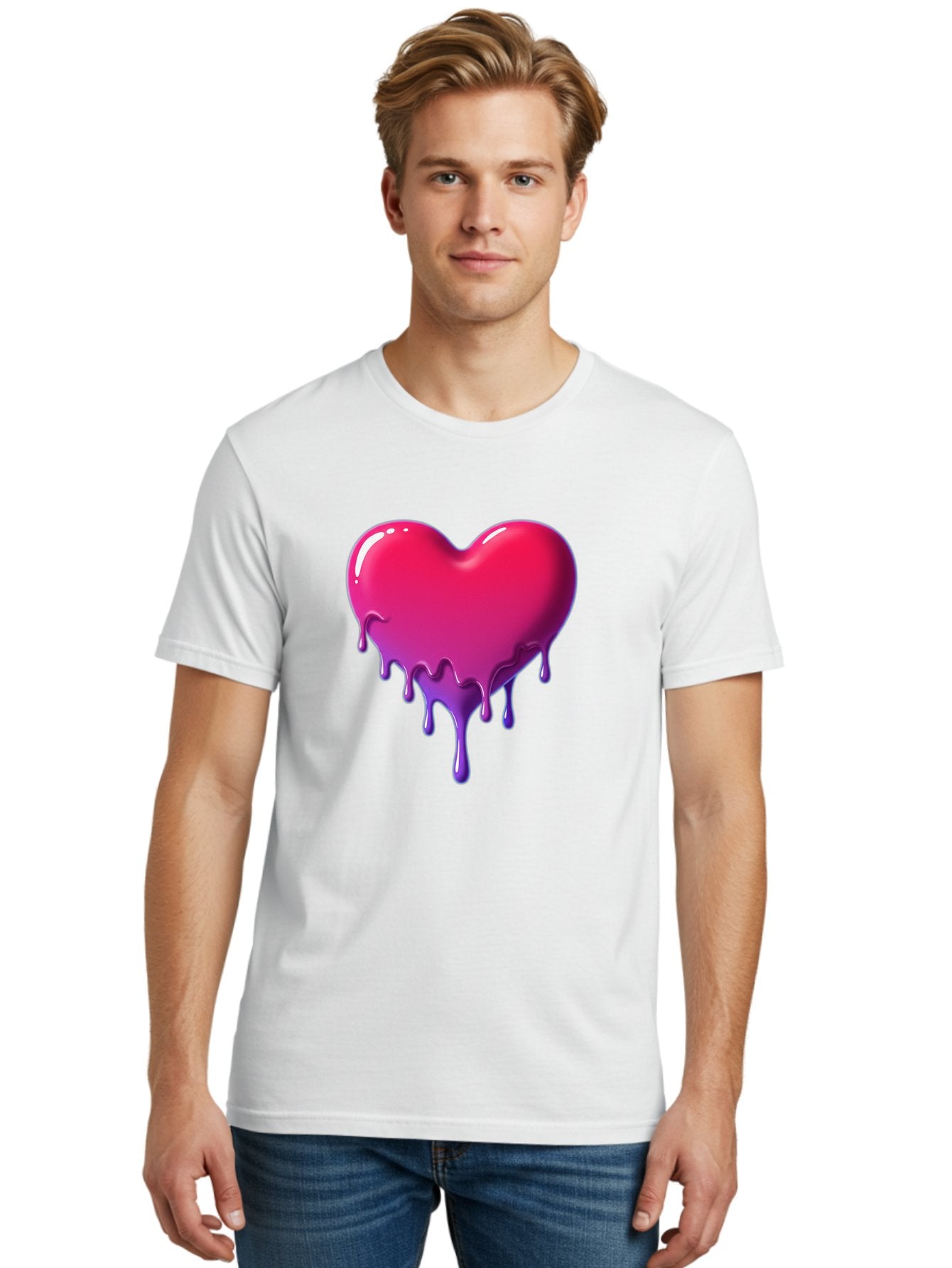 Melting-Heart-5 Men'S Graphic Tee, 100% Cotton, Comfortable Casual Summer Wear, Machine Washable, Vintage Camera, Old Camera, Antique Camera, Black Camera, Classic Photography, Photography Equipment, Nostalgic Device, Film Camera, Camera Art Baj583 16