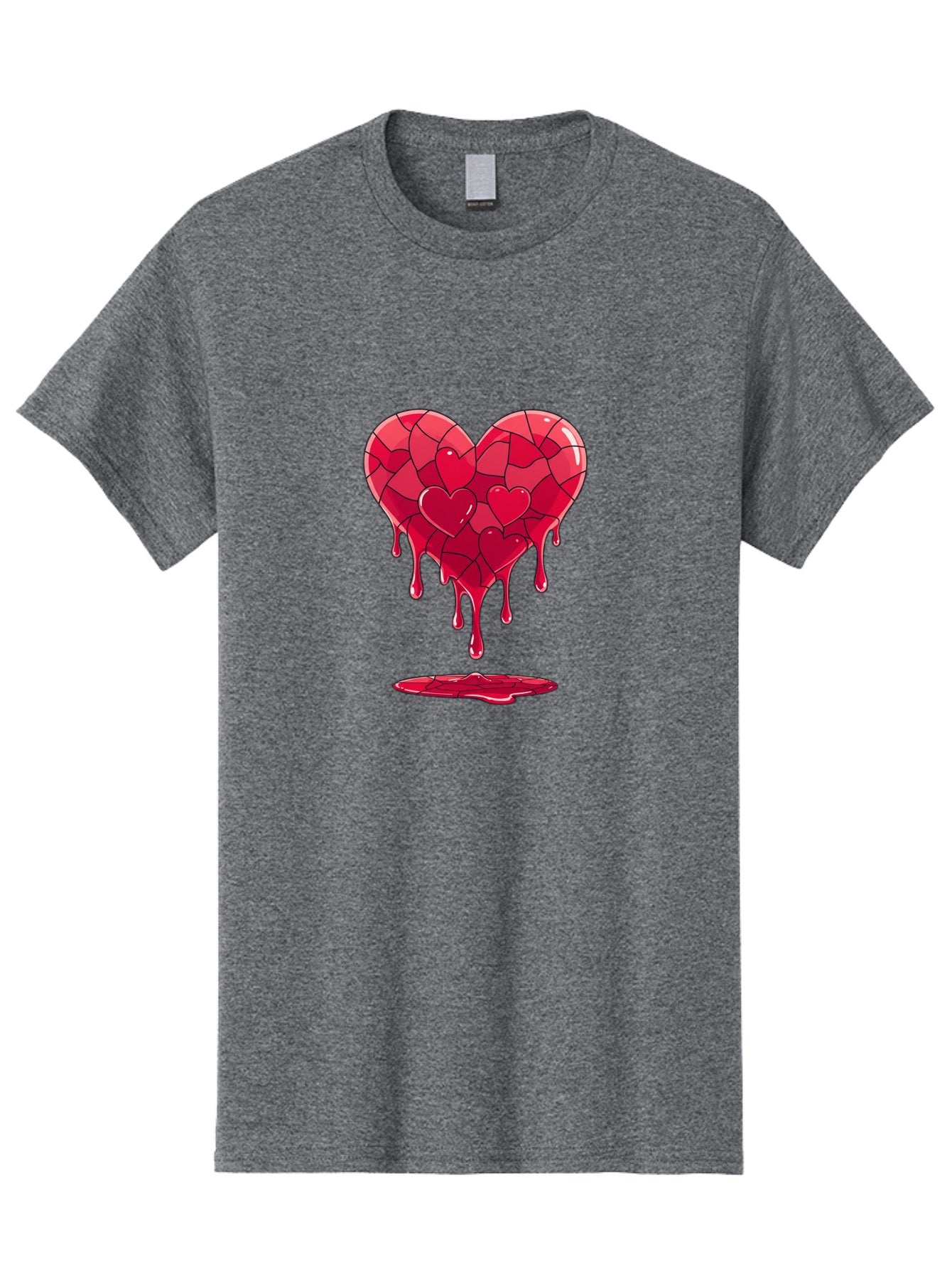 Melting-Heart-7 Men'S Graphic Tee, 100% Cotton, Comfortable Casual Summer Wear, Machine Washable, Vintage Camera, Old Camera, Antique Camera, Black Camera, Classic Photography, Photography Equipment, Nostalgic Device, Film Camera, Camera Art Baj585 13