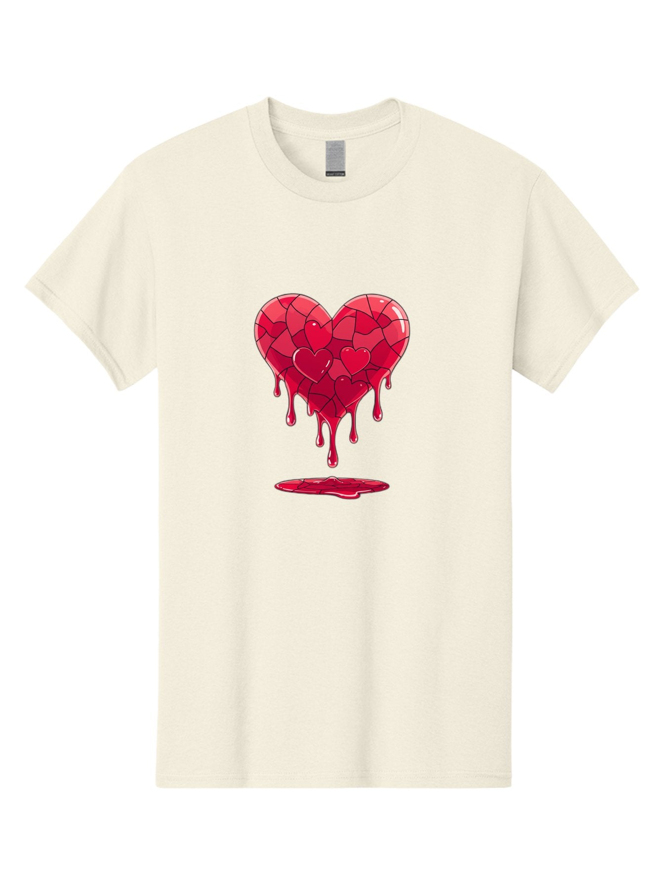 Melting-Heart-7 Men'S Graphic Tee, 100% Cotton, Comfortable Casual Summer Wear, Machine Washable, Vintage Camera, Old Camera, Antique Camera, Black Camera, Classic Photography, Photography Equipment, Nostalgic Device, Film Camera, Camera Art Baj585 4