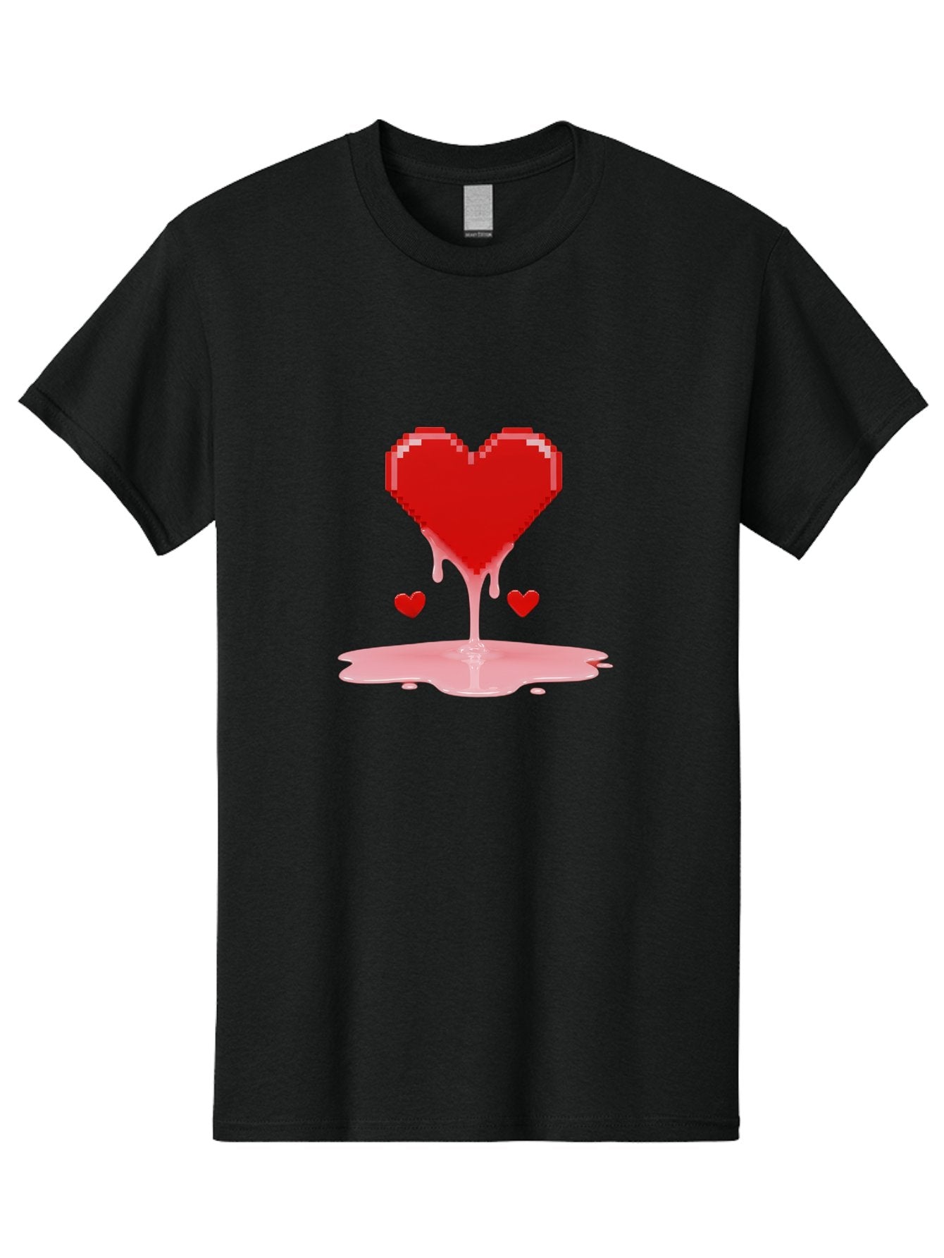 Melting-Heart-8 Men'S Graphic Tee, 100% Cotton, Comfortable Casual Summer Wear, Machine Washable, Vintage Camera, Old Camera, Antique Camera, Black Camera, Classic Photography, Photography Equipment, Nostalgic Device, Film Camera, Camera Art Baj586 12