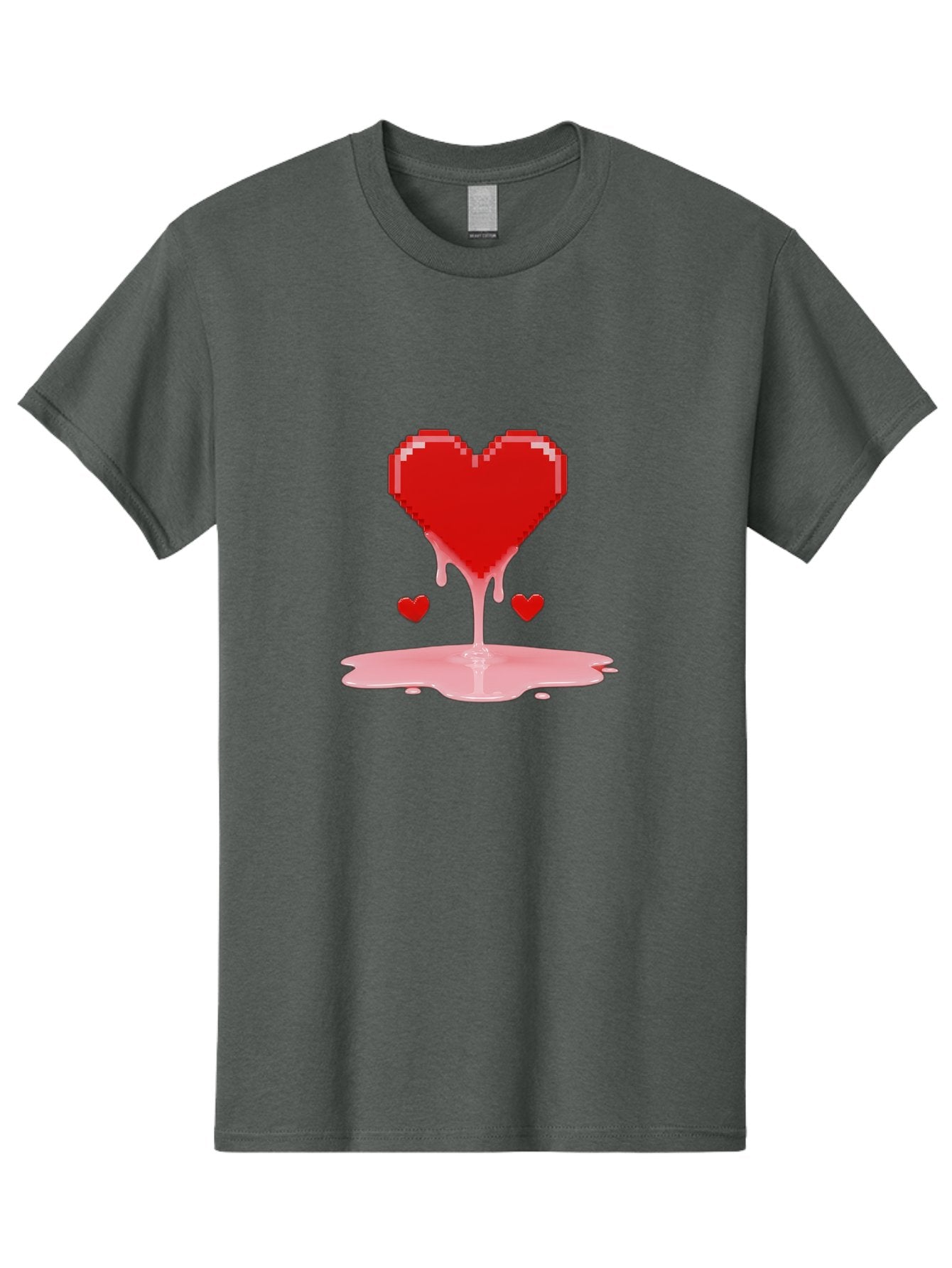 Melting-Heart-8 Men'S Graphic Tee, 100% Cotton, Comfortable Casual Summer Wear, Machine Washable, Vintage Camera, Old Camera, Antique Camera, Black Camera, Classic Photography, Photography Equipment, Nostalgic Device, Film Camera, Camera Art Baj586 10
