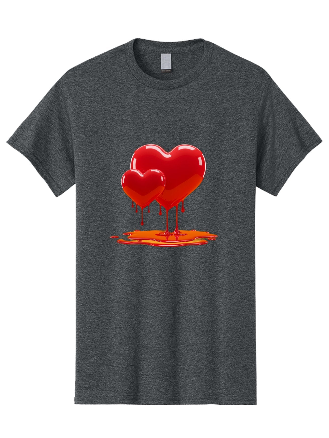 Melting-Heart-9 Men'S Graphic Tee, 100% Cotton, Comfortable Casual Summer Wear, Machine Washable, Vintage Camera, Old Camera, Antique Camera, Black Camera, Classic Photography, Photography Equipment, Nostalgic Device, Film Camera, Camera Art Baj587 8