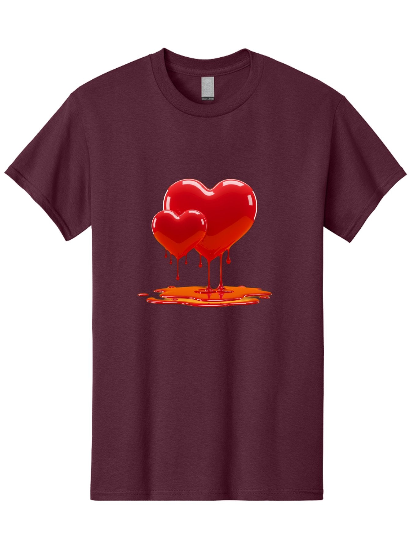 Melting-Heart-9 Men'S Graphic Tee, 100% Cotton, Comfortable Casual Summer Wear, Machine Washable, Vintage Camera, Old Camera, Antique Camera, Black Camera, Classic Photography, Photography Equipment, Nostalgic Device, Film Camera, Camera Art Baj587 13