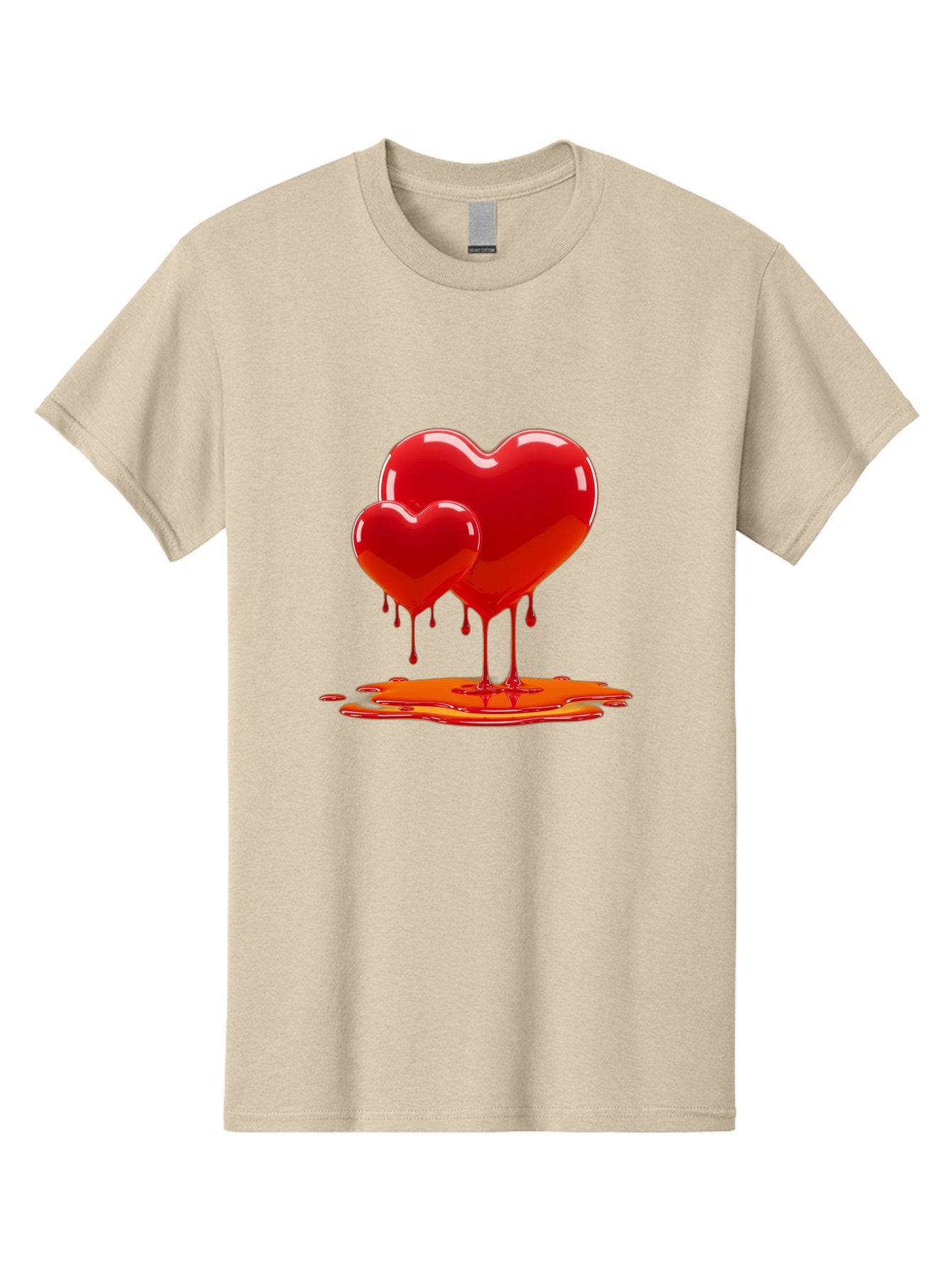 Melting-Heart-9 Men'S Graphic Tee, 100% Cotton, Comfortable Casual Summer Wear, Machine Washable, Vintage Camera, Old Camera, Antique Camera, Black Camera, Classic Photography, Photography Equipment, Nostalgic Device, Film Camera, Camera Art Baj587 4