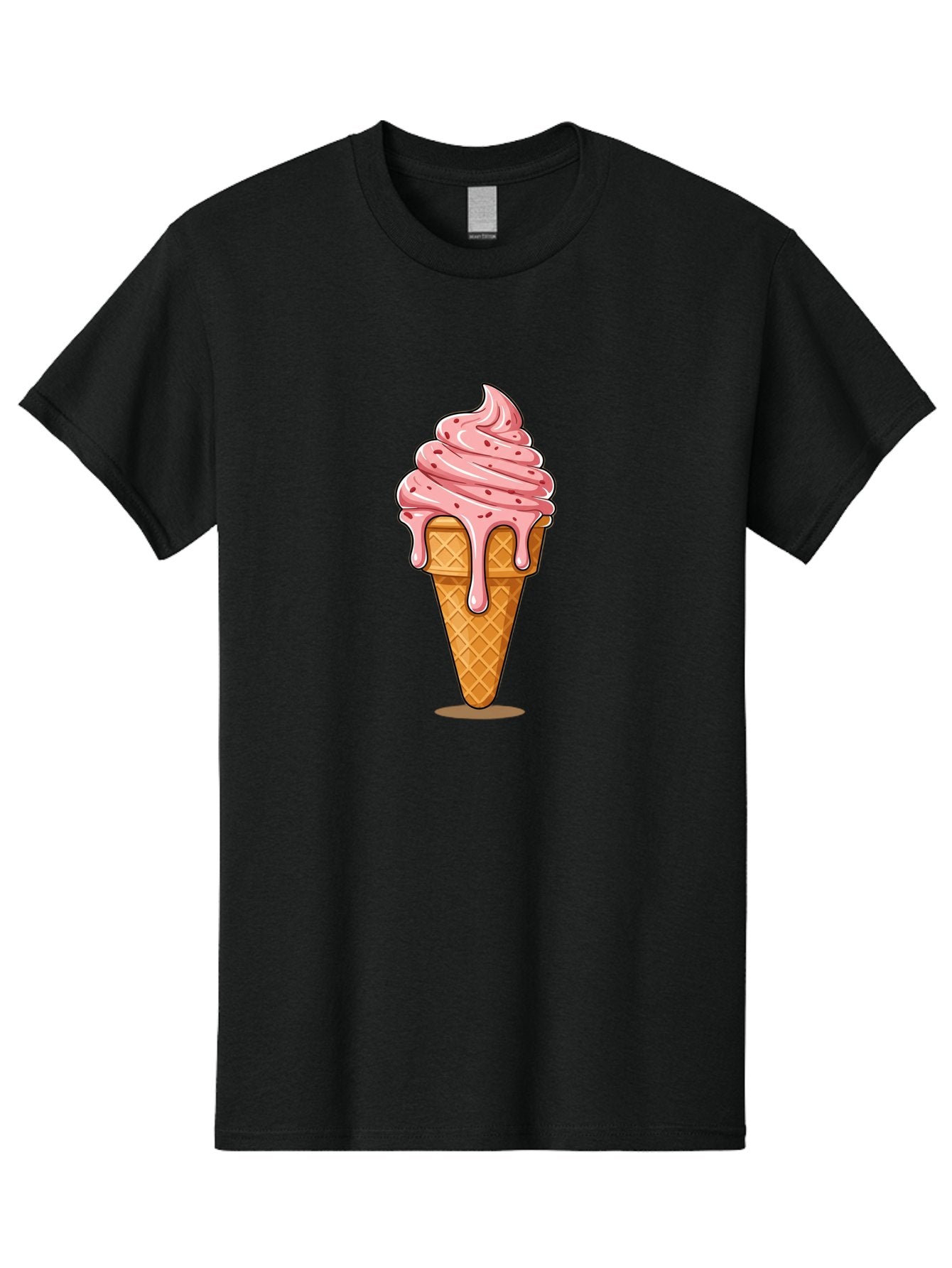 Melting-Ice-Cream Men'S Graphic Tee, 100% Cotton, Comfortable Casual Summer Wear, Machine Washable, Vintage Camera, Old Camera, Antique Camera, Black Camera, Classic Photography, Photography Equipment, Nostalgic Device, Film Camera, Camera Art Baj591 13