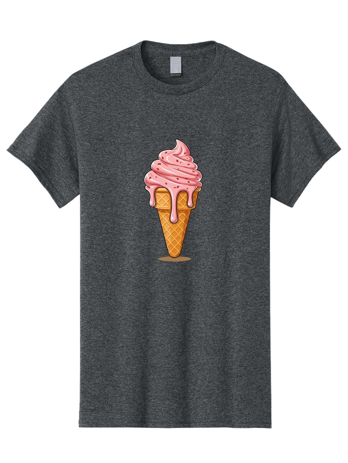 Melting-Ice-Cream Men'S Graphic Tee, 100% Cotton, Comfortable Casual Summer Wear, Machine Washable, Vintage Camera, Old Camera, Antique Camera, Black Camera, Classic Photography, Photography Equipment, Nostalgic Device, Film Camera, Camera Art Baj591 3