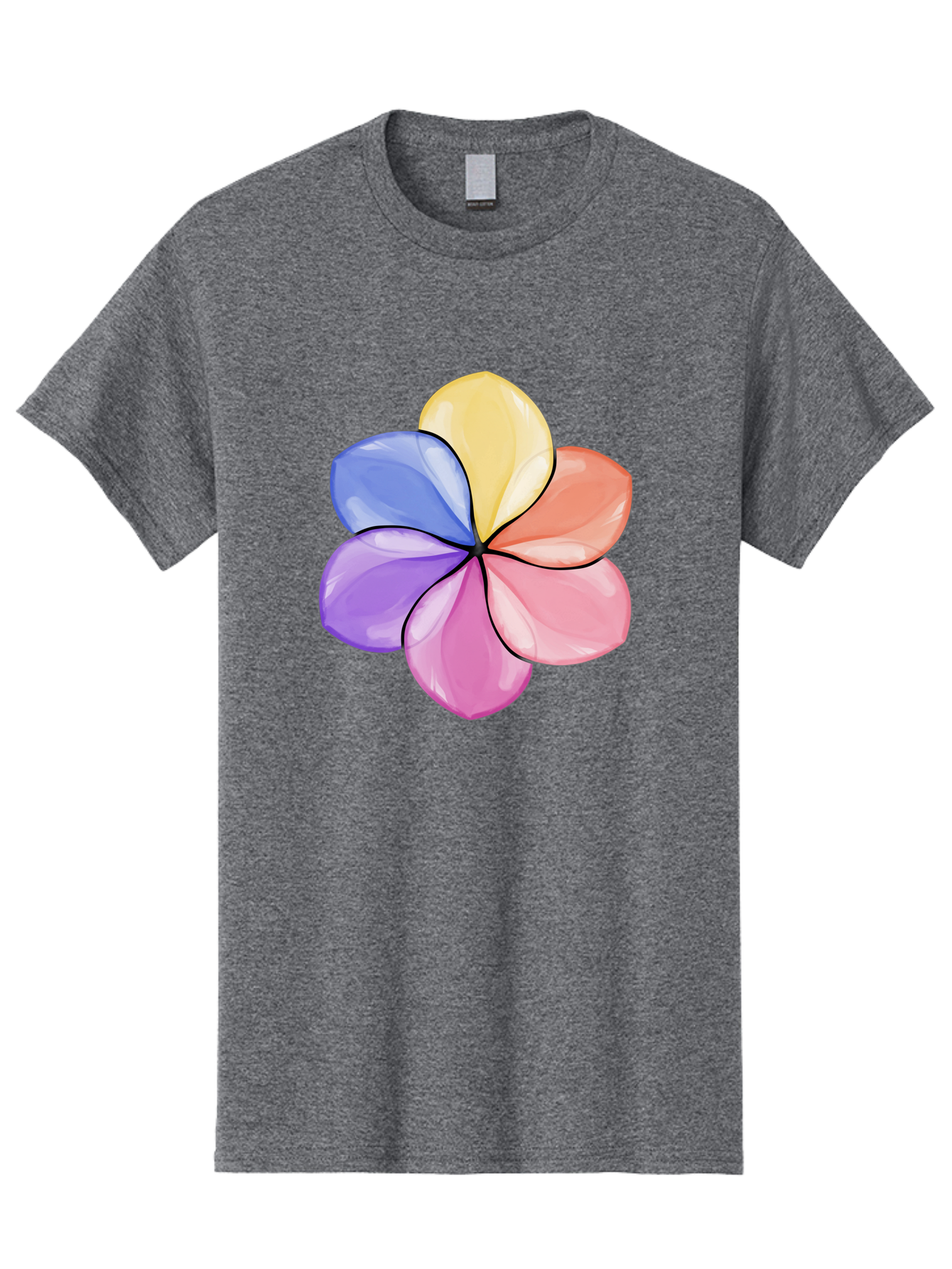 Multicolored-Flower Men'S Graphic Tee, 100% Cotton, Comfortable Casual Summer Wear, Machine Washable, Vintage Camera, Old Camera, Antique Camera, Black Camera, Classic Photography, Photography Equipment, Nostalgic Device, Film Camera, Baj595 15