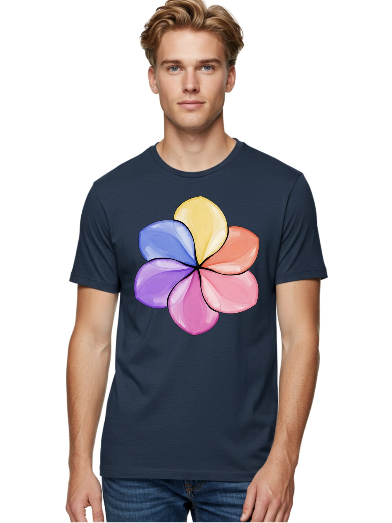 Multicolored-Flower Men'S Graphic Tee, 100% Cotton, Comfortable Casual Summer Wear, Machine Washable, Vintage Camera, Old Camera, Antique Camera, Black Camera, Classic Photography, Photography Equipment, Nostalgic Device, Film Camera, Baj595 22