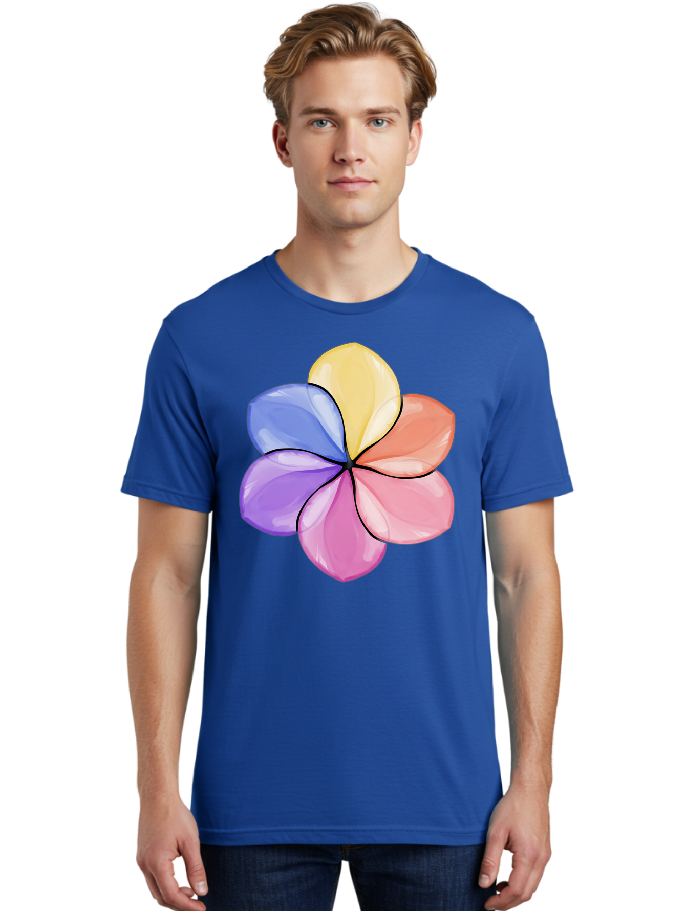 Multicolored-Flower Men'S Graphic Tee, 100% Cotton, Comfortable Casual Summer Wear, Machine Washable, Vintage Camera, Old Camera, Antique Camera, Black Camera, Classic Photography, Photography Equipment, Nostalgic Device, Film Camera, Baj595 21