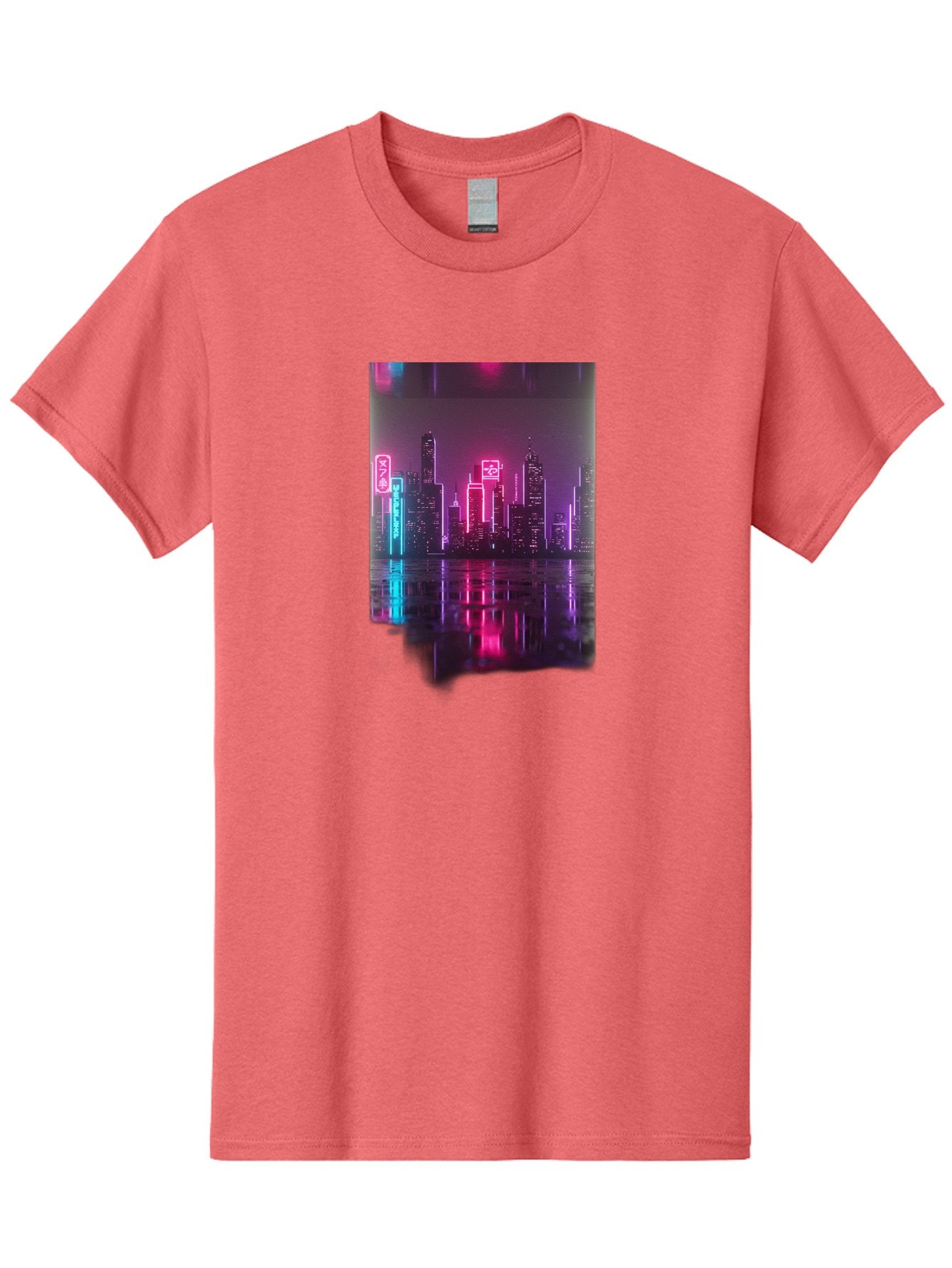 Neon-Cityscape Men'S Graphic Tee, 100% Cotton, Comfortable Casual Summer Wear, Machine Washable, Vintage Camera, Old Camera, Antique Camera, Black Camera, Classic Photography, Photography Equipment, Nostalgic Device, Film Camera, Camera Art Baj596 5