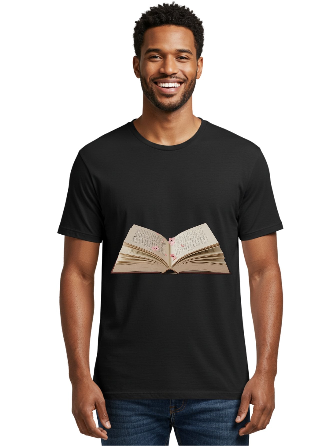 Open-Book-2 Men'S Graphic Tee, 100% Cotton, Comfortable Casual Summer Wear, Machine Washable, Vintage Camera, Old Camera, Antique Camera, Black Camera, Classic Photography, Photography Equipment, Nostalgic Device, Film Camera, Camera Art Baj598 20