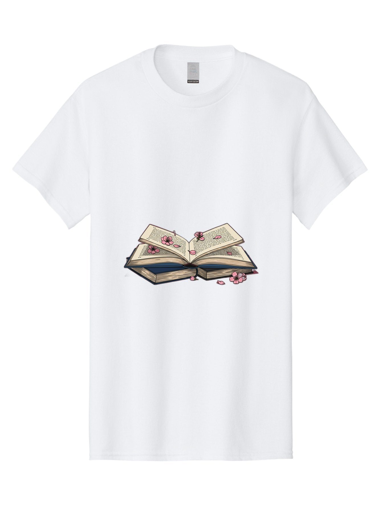 Open-Book-With-Flowers Men'S Graphic Tee, 100% Cotton, Comfortable Casual Summer Wear, Machine Washable, Vintage Camera, Old Camera, Antique Camera, Black Camera, Classic Photography, Photography Equipment, Nostalgic Device, Film Camera, Baj600 7