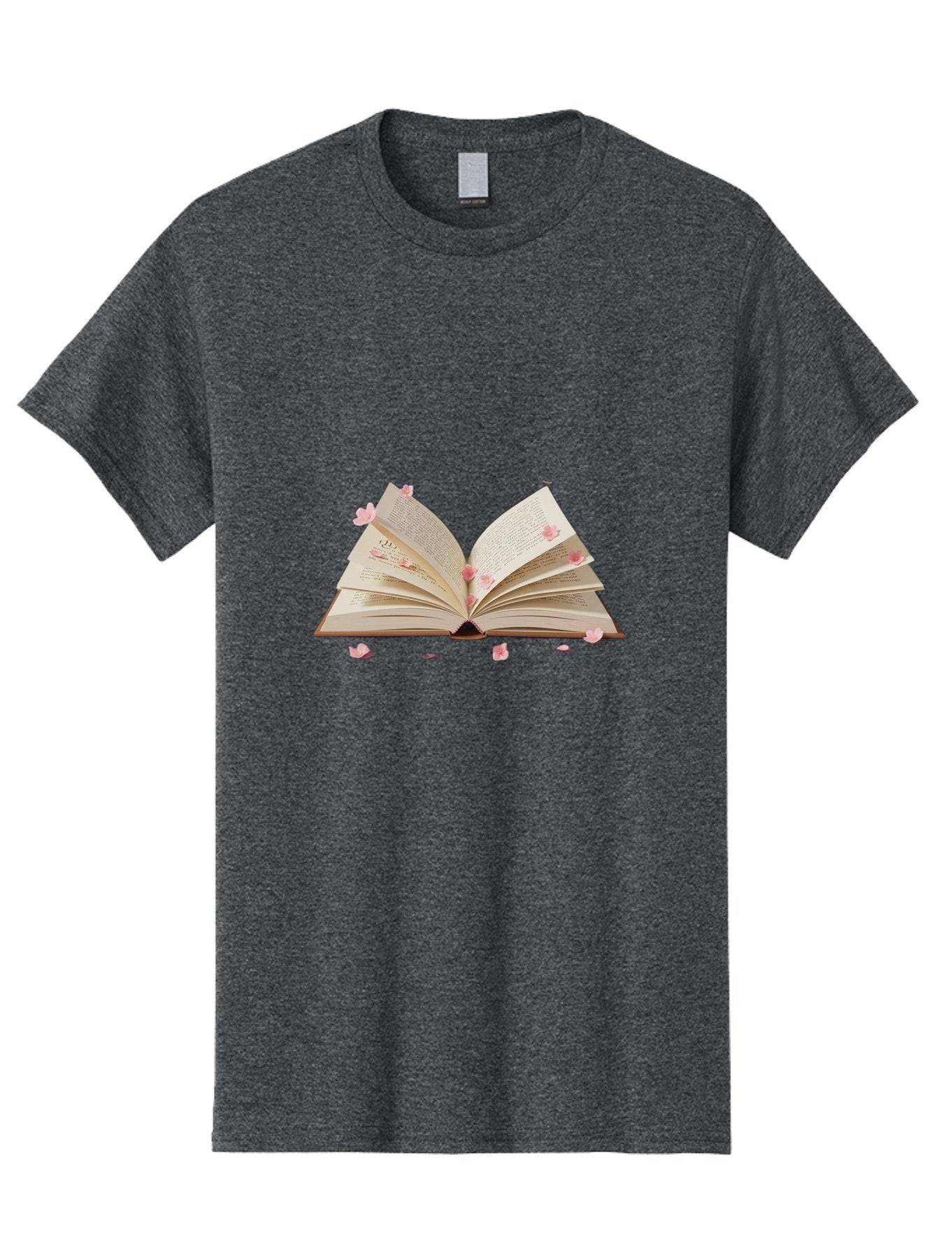 Open-Book-With-Pink-Petals Men'S Graphic Tee, 100% Cotton, Comfortable Casual Summer Wear, Machine Washable, Vintage Camera, Old Camera, Antique Camera, Black Camera, Classic Photography, Photography Equipment, Nostalgic Device, Film Camera, Baj601 9