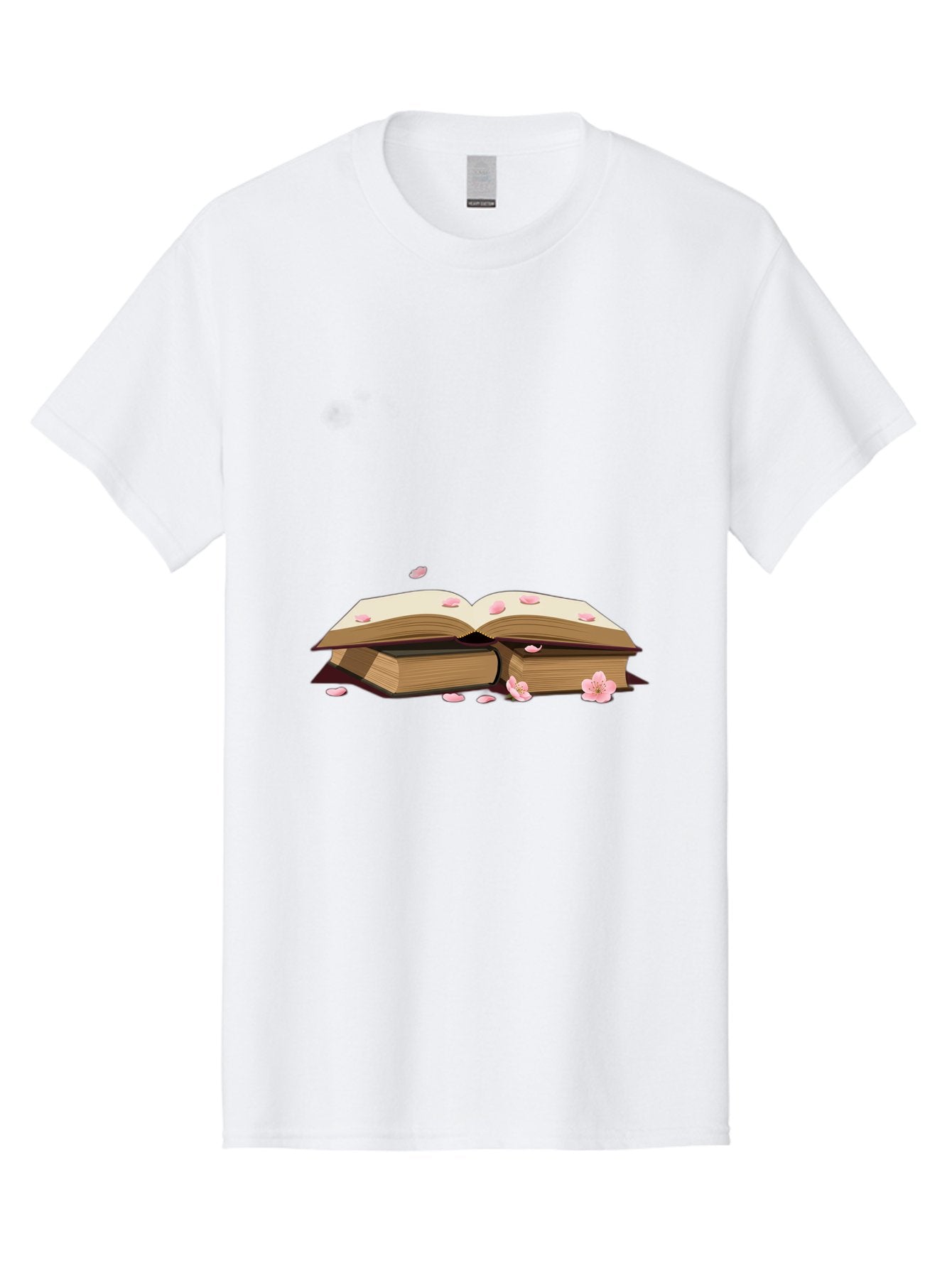 Open-Books-With-Cherry-Blossoms Men'S Graphic Tee, 100% Cotton, Comfortable Casual Summer Wear, Machine Washable, Vintage Camera, Old Camera, Antique Camera, Black Camera, Classic Photography, Photography Equipment, Nostalgic Device, Baj603 10