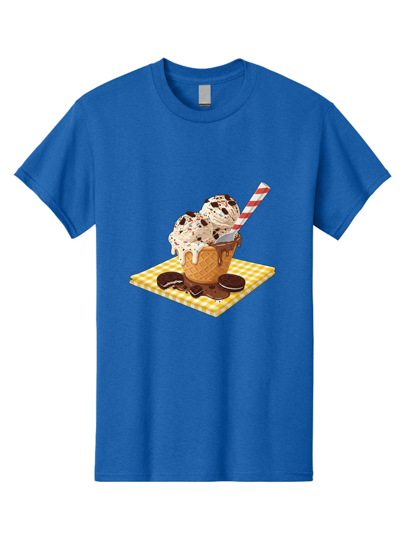 Oreo-Ice-Cream Men'S Graphic Tee, 100% Cotton, Comfortable Casual Summer Wear, Machine Washable, Vintage Camera, Old Camera, Antique Camera, Black Camera, Classic Photography, Photography Equipment, Nostalgic Device, Film Camera, Camera Art Baj605 11